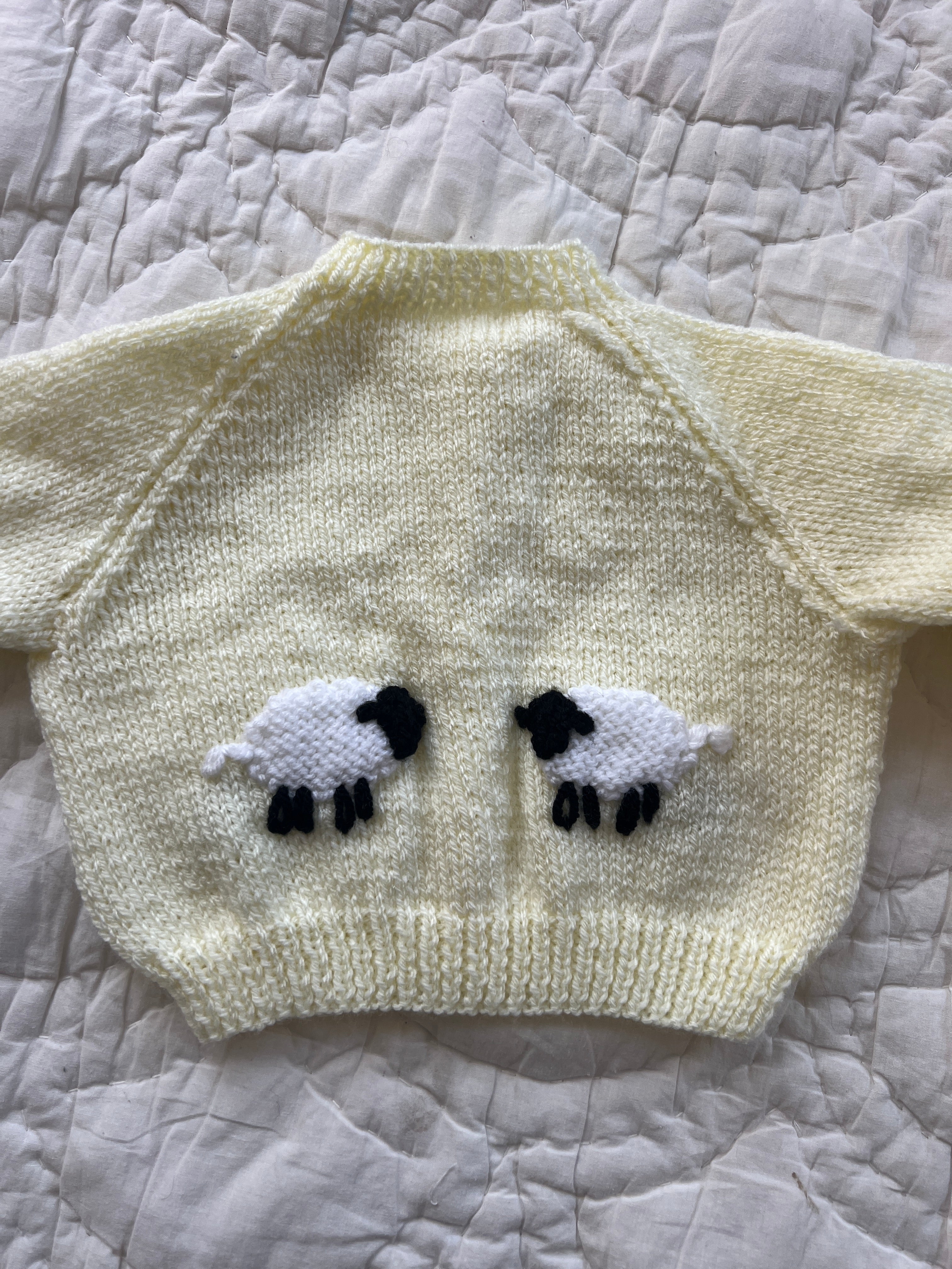 3-6 months | hand knit