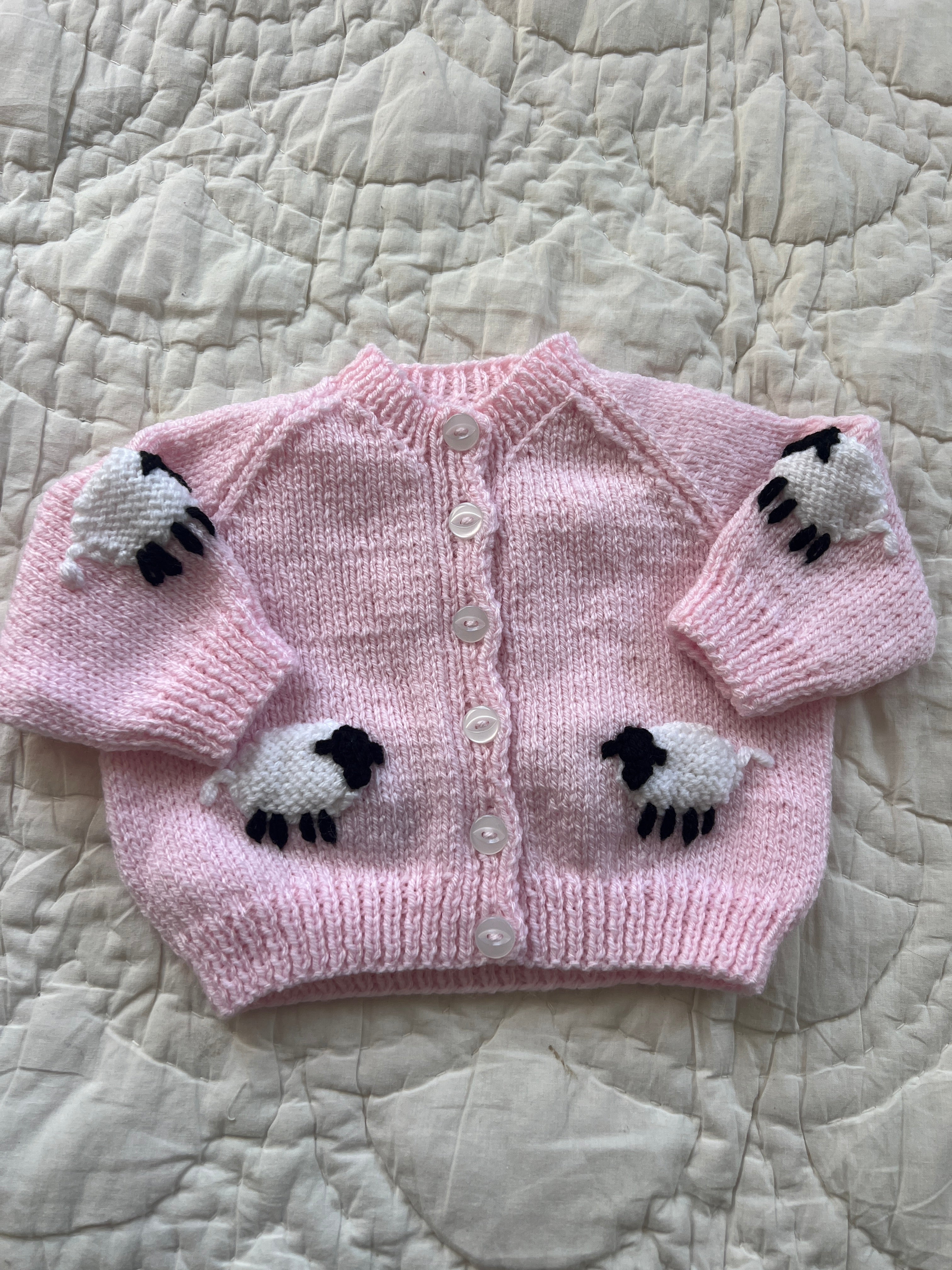 3-6 months | hand knit