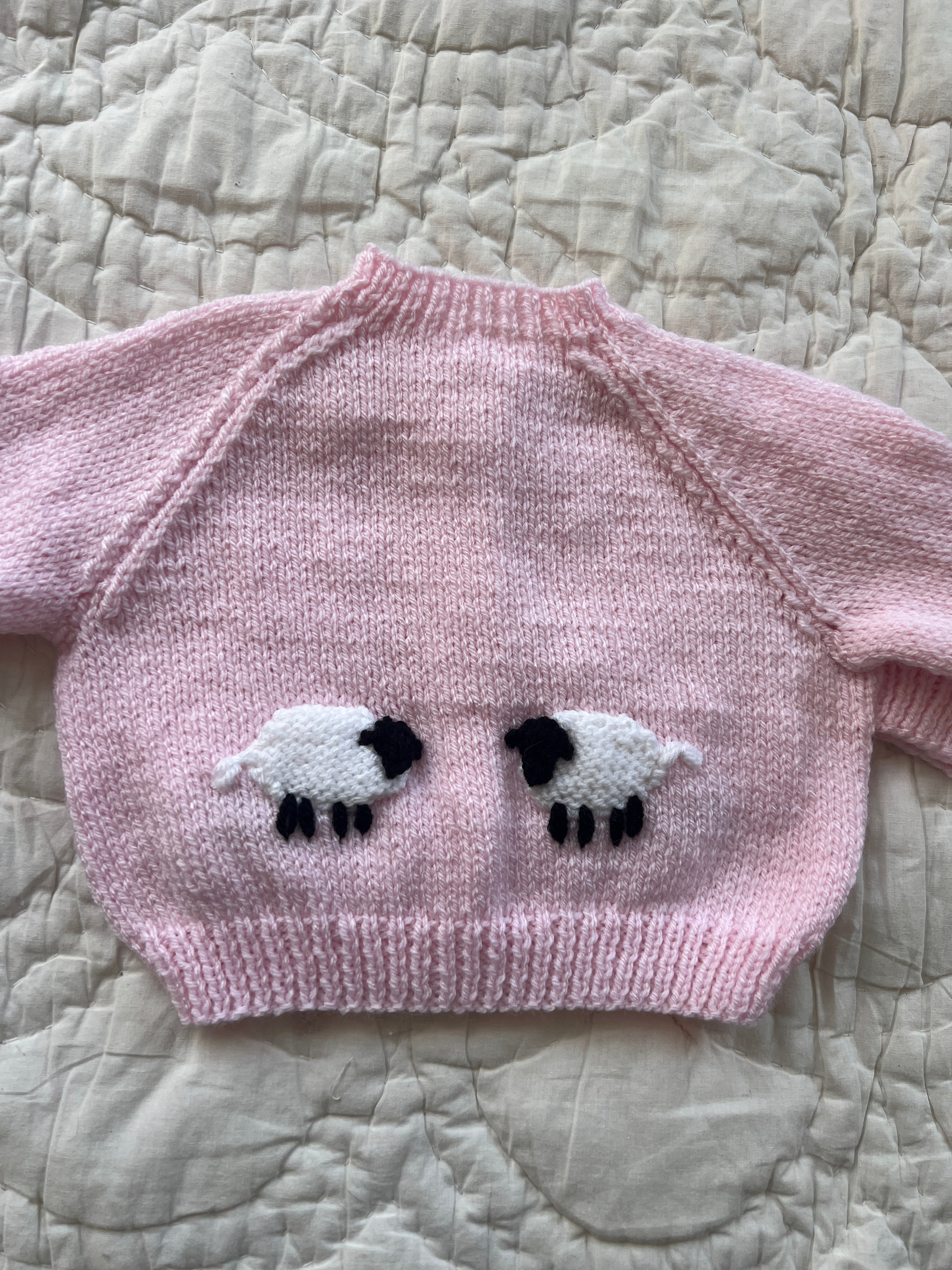3-6 months | hand knit