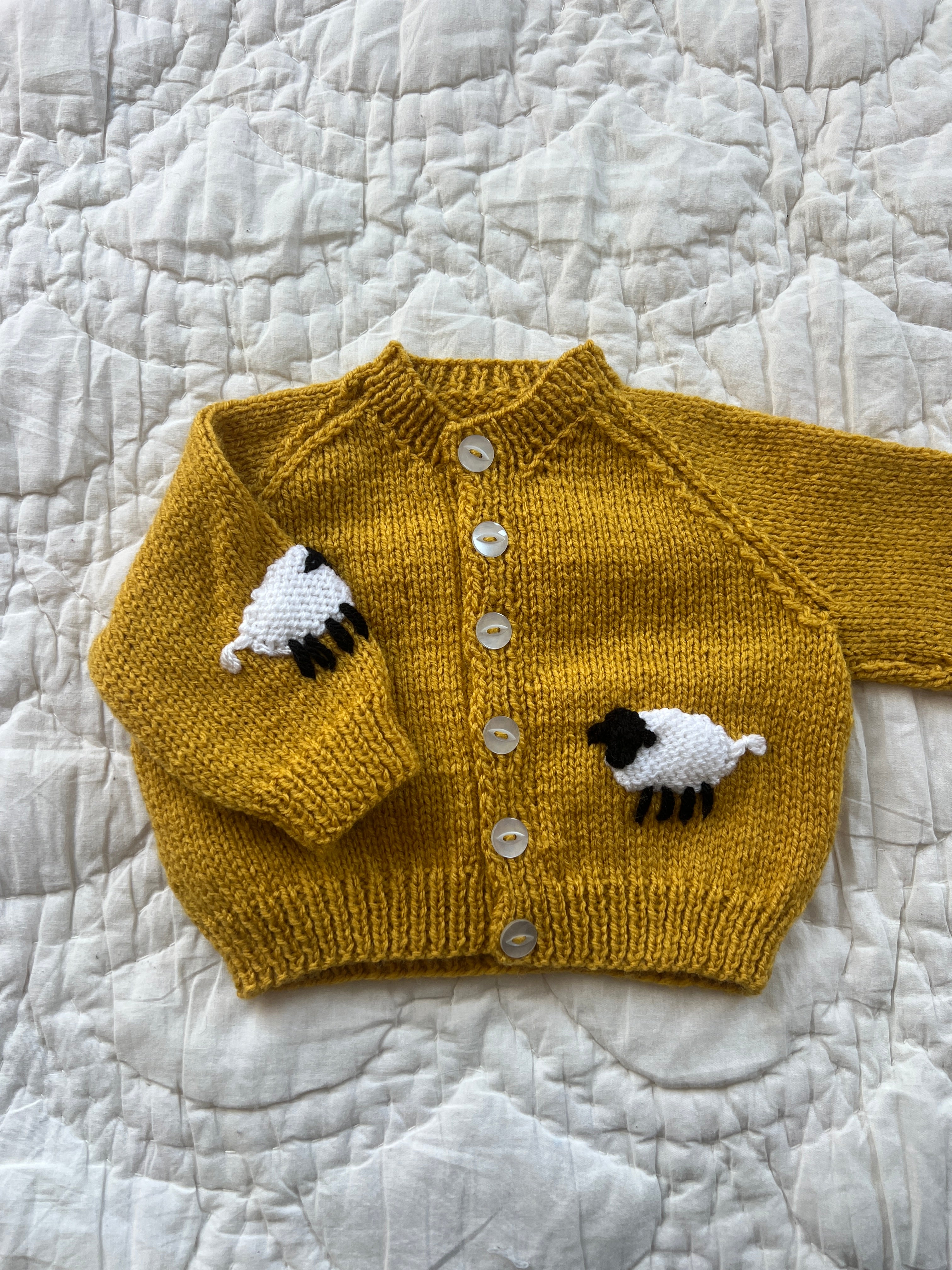 3-6 months | hand knit