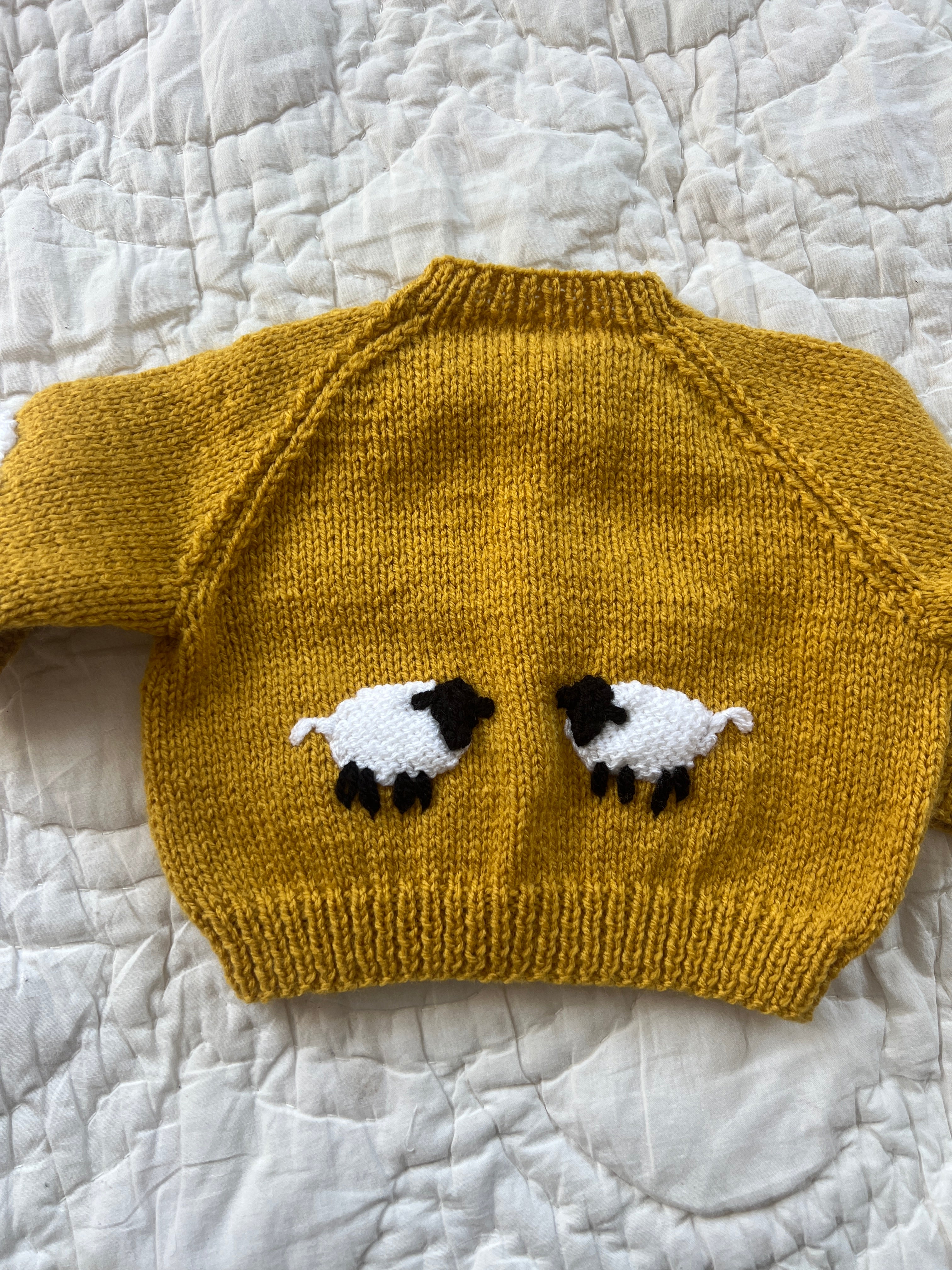 3-6 months | hand knit