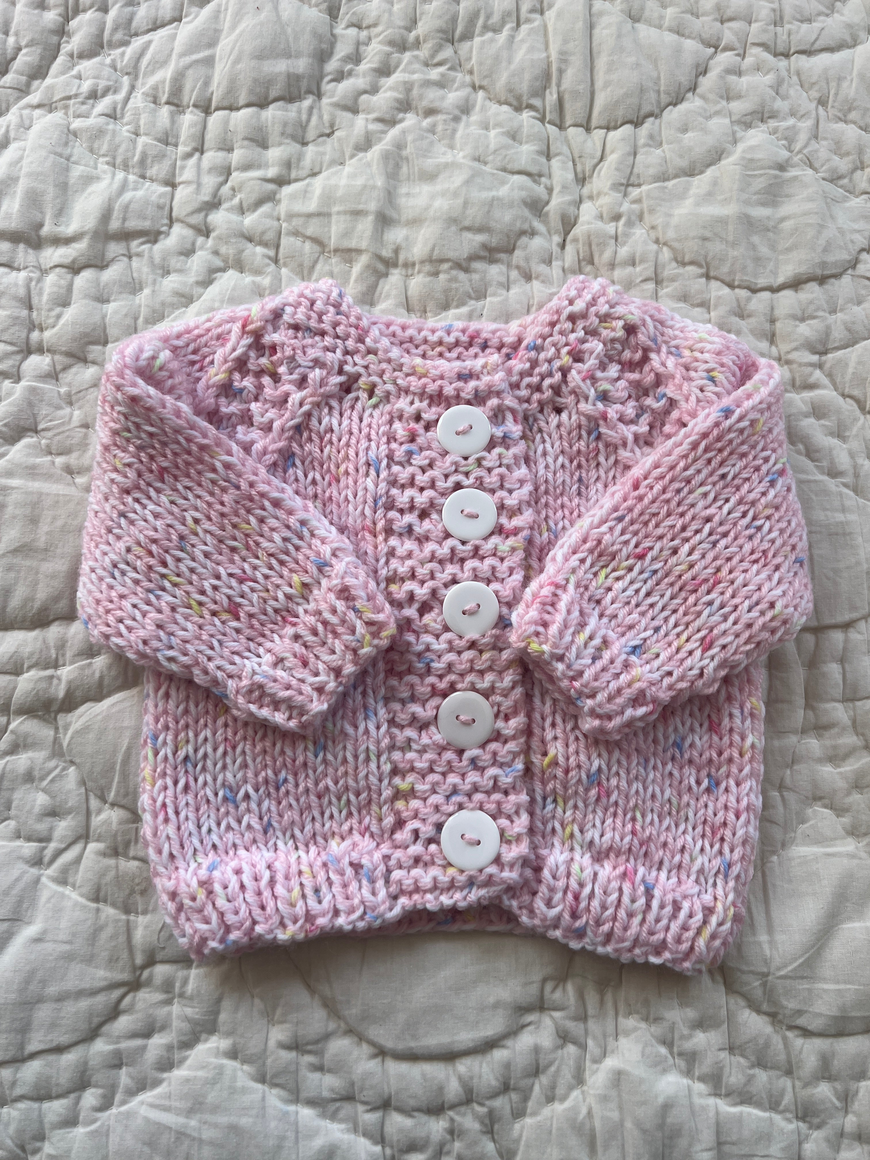 3-6 months | hand knit