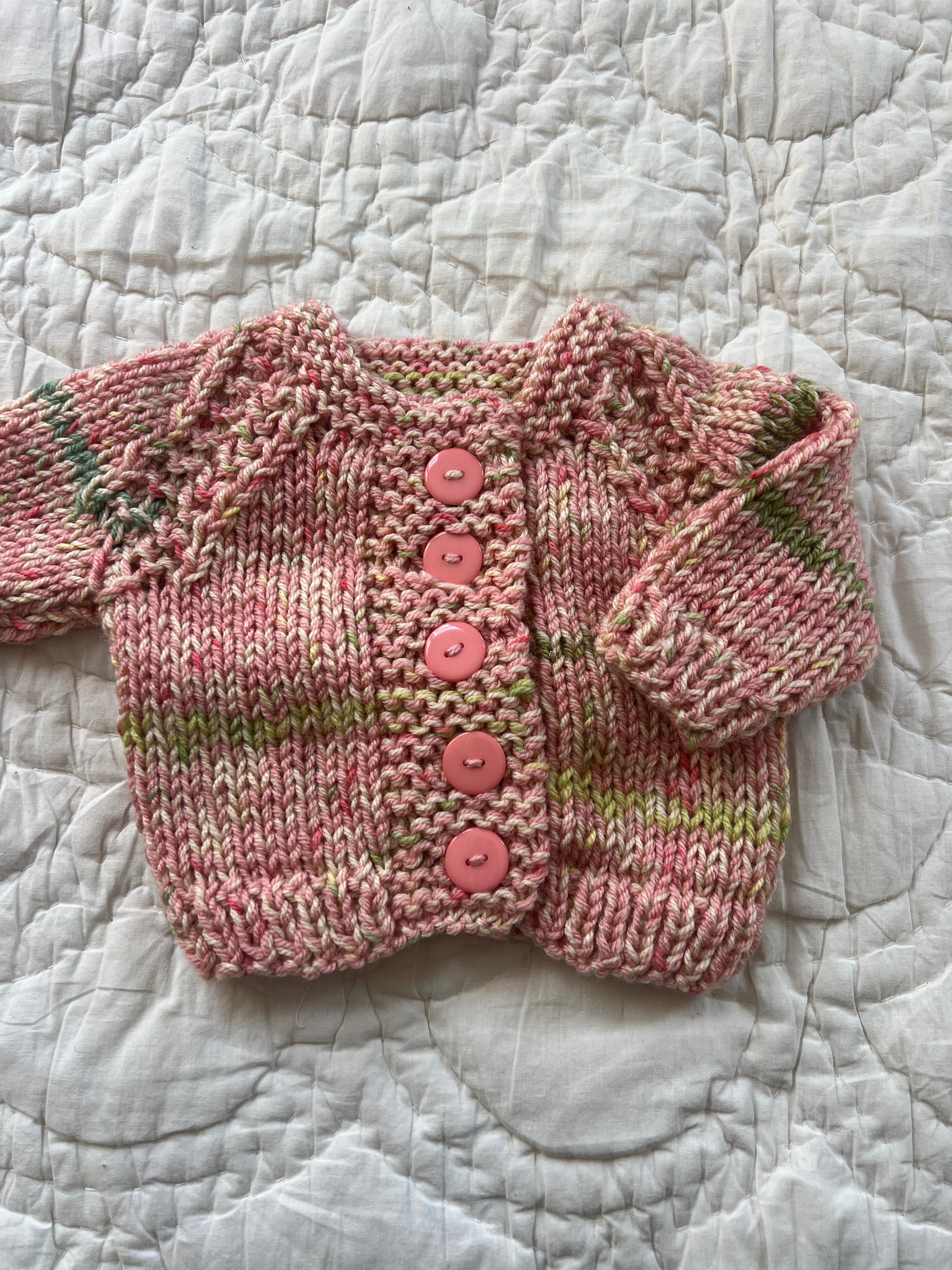 3-6 months | hand knit