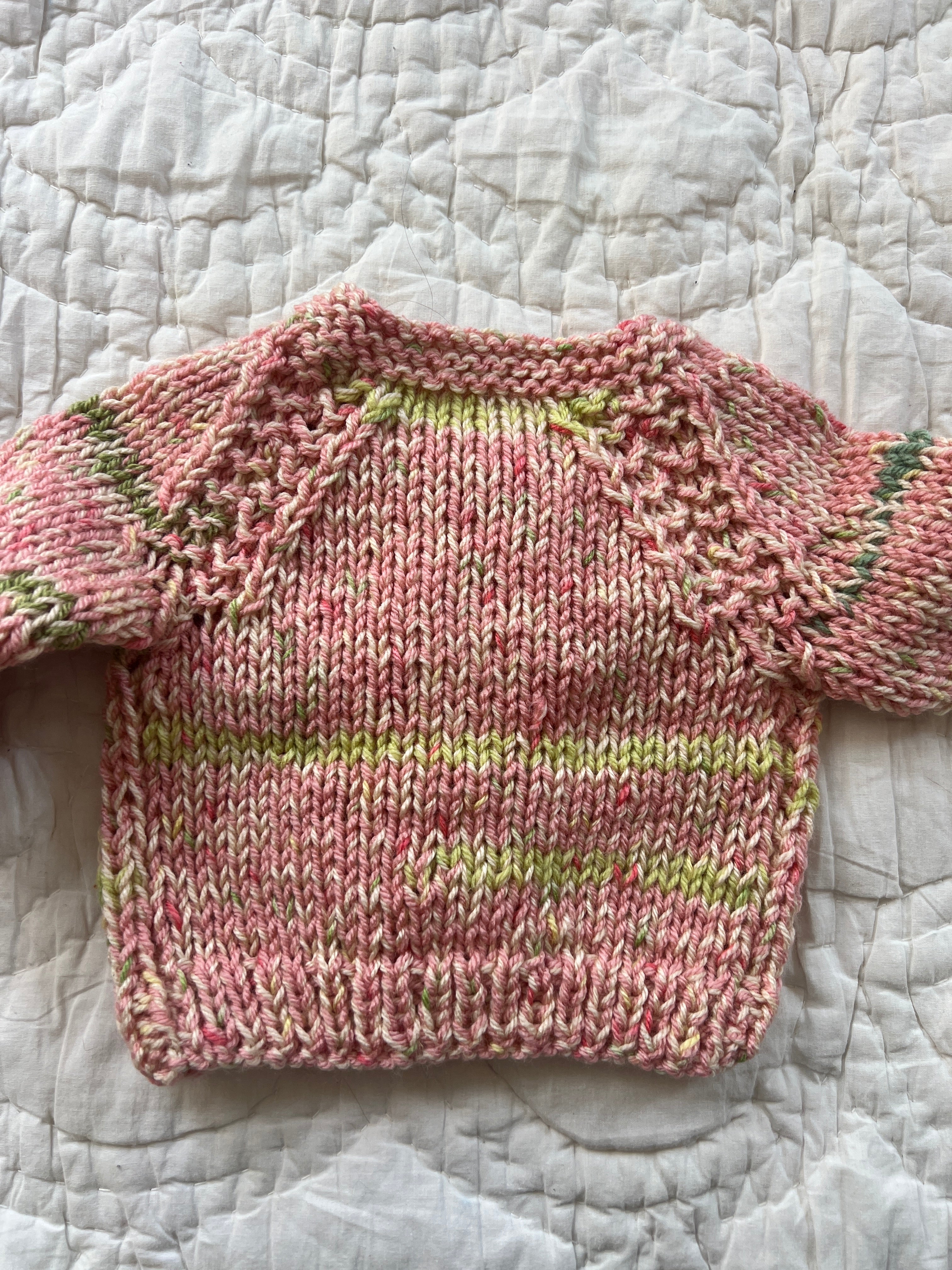 3-6 months | hand knit