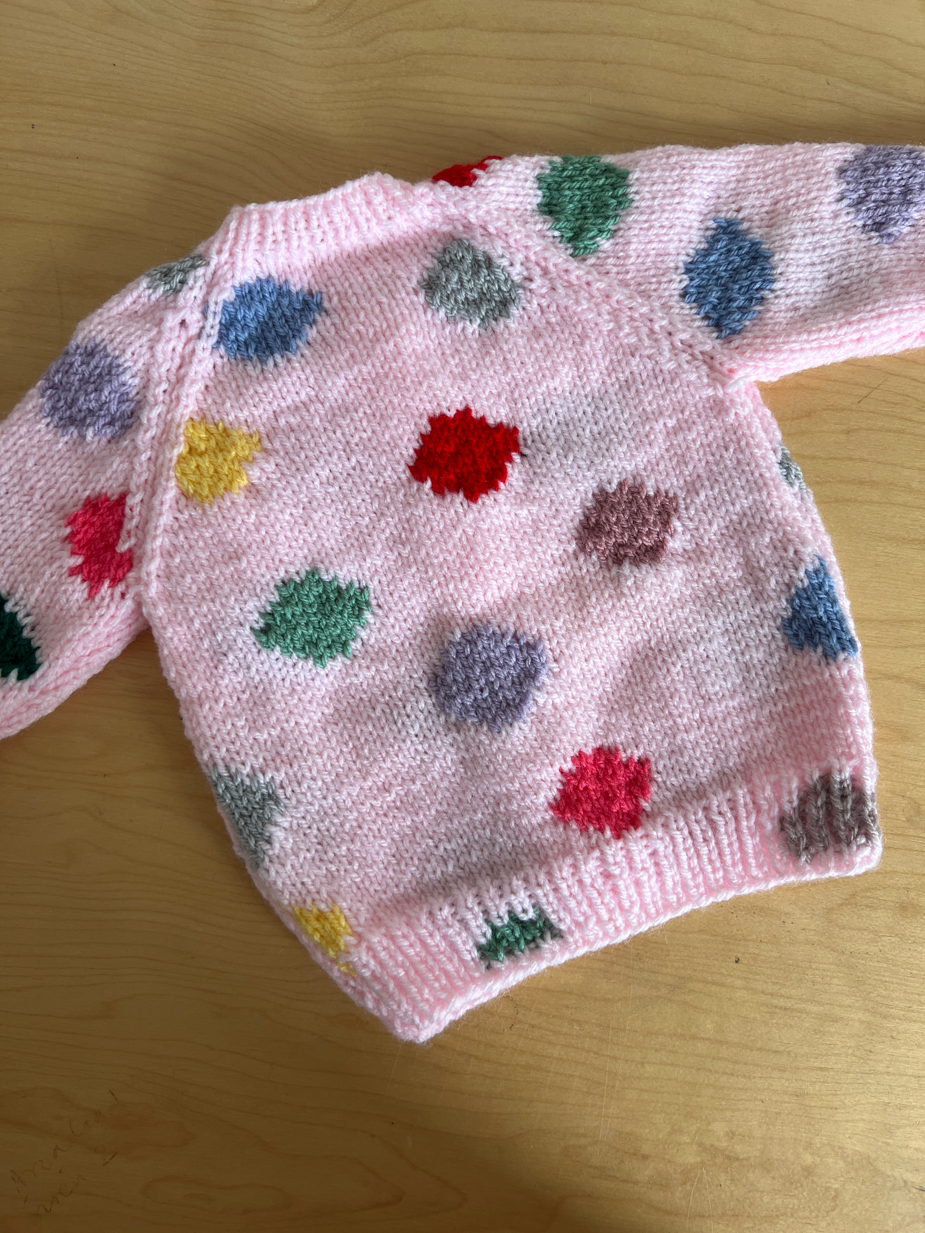 3-6 months | hand knit