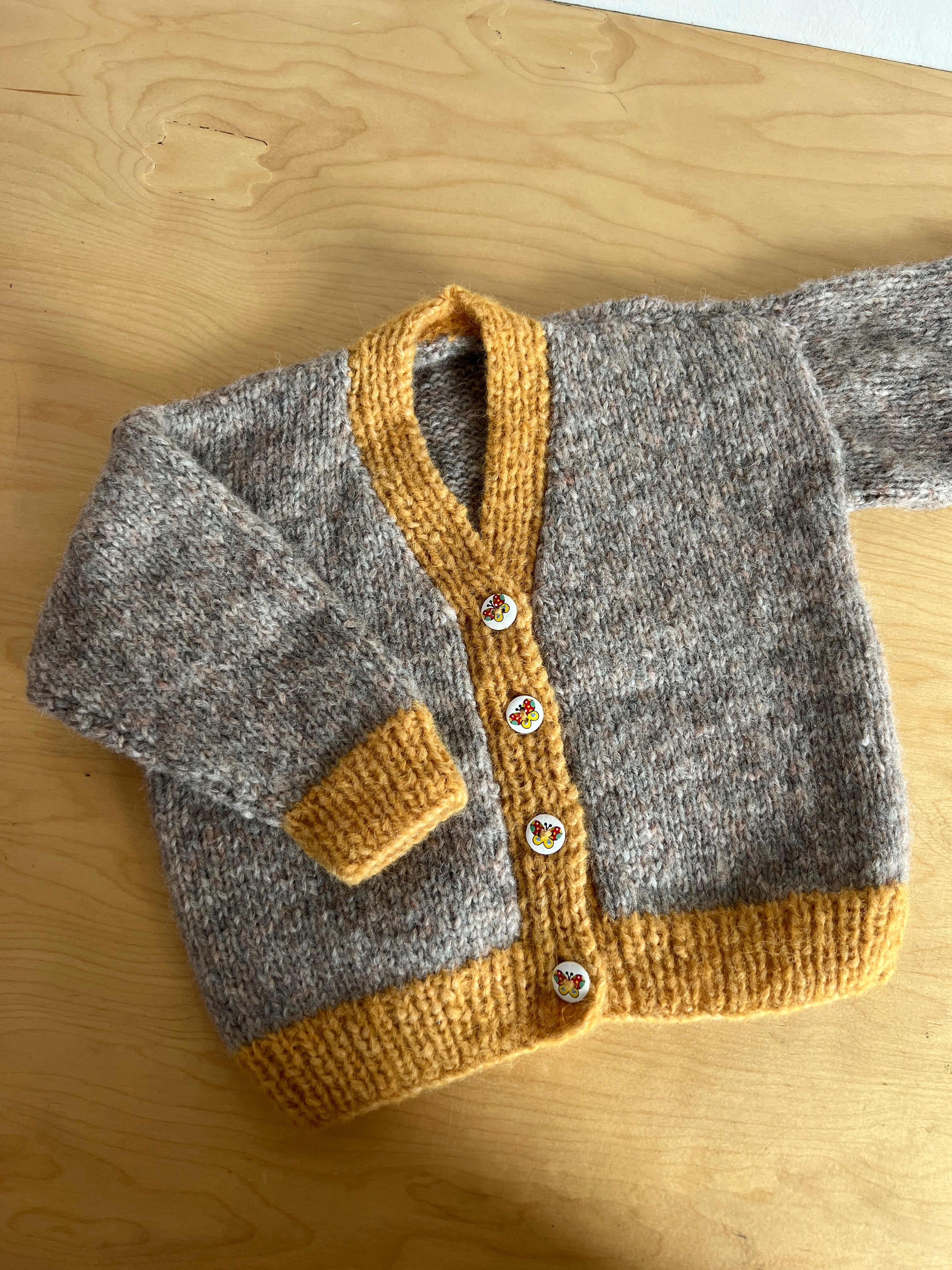 2 years | Hand Knit Merino Alpaca