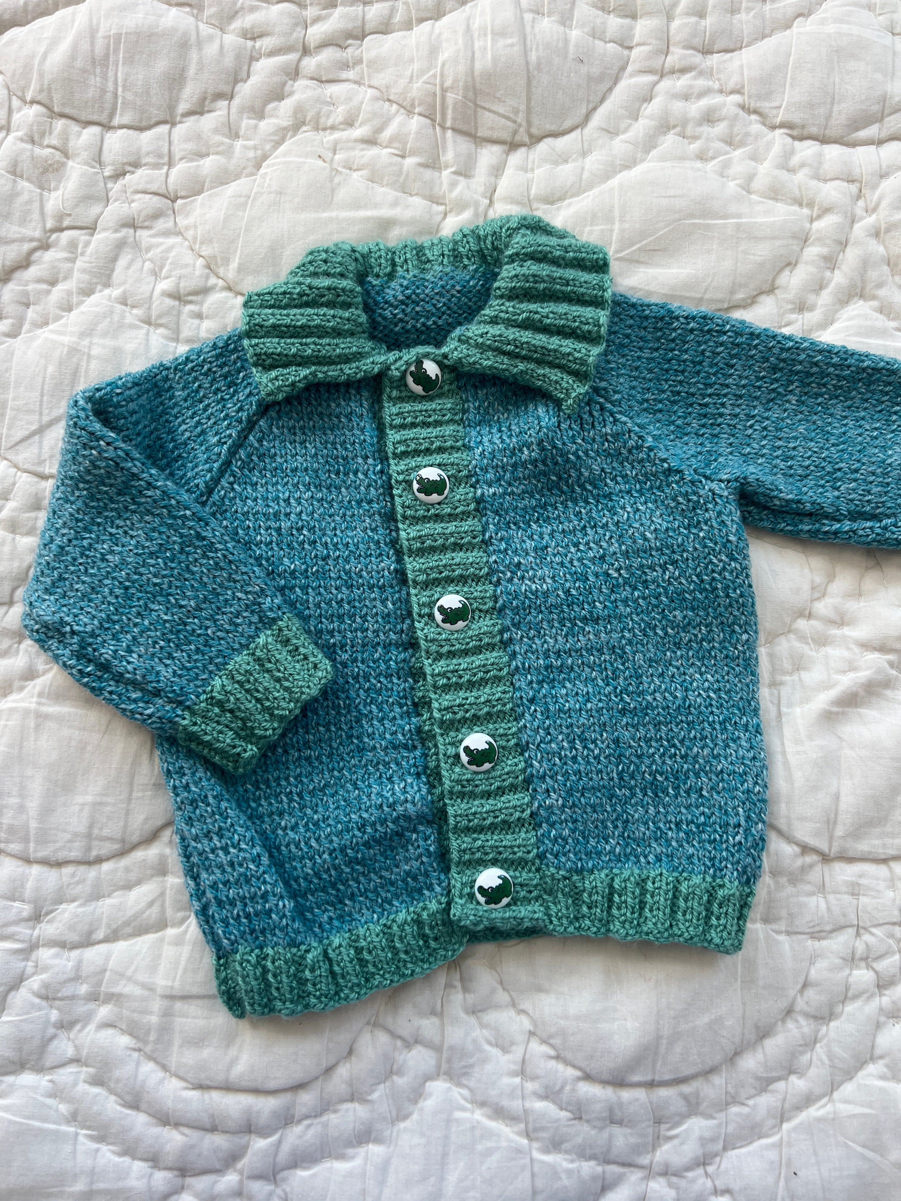 3-6 months | hand knit