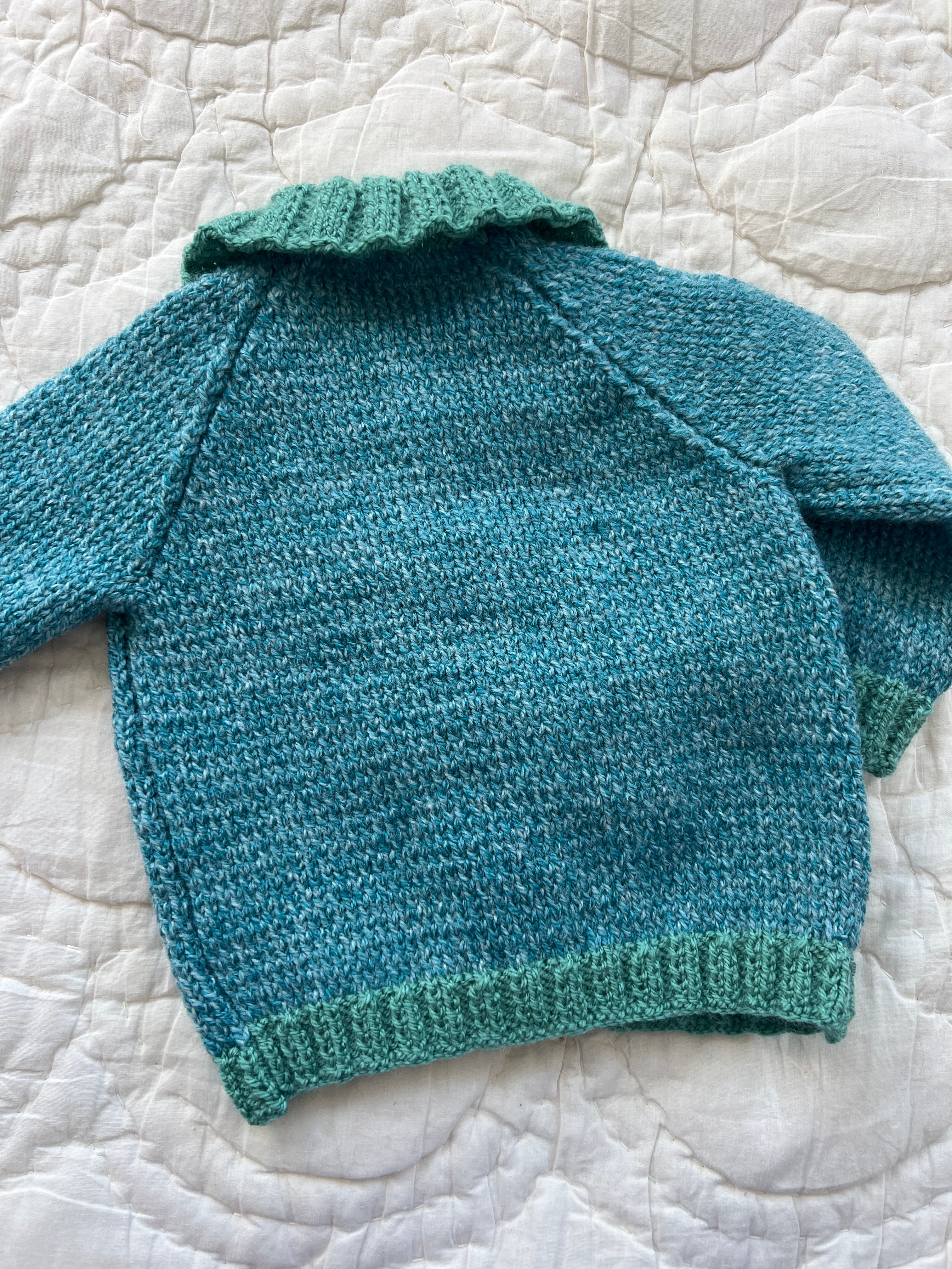 3-6 months | hand knit