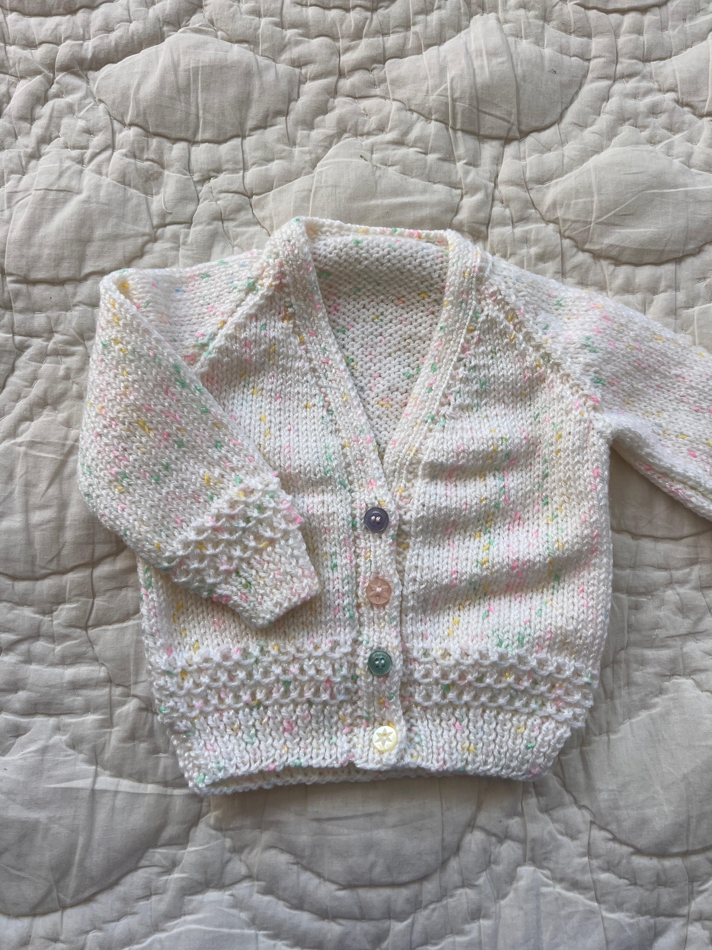 3-6 months | hand knit