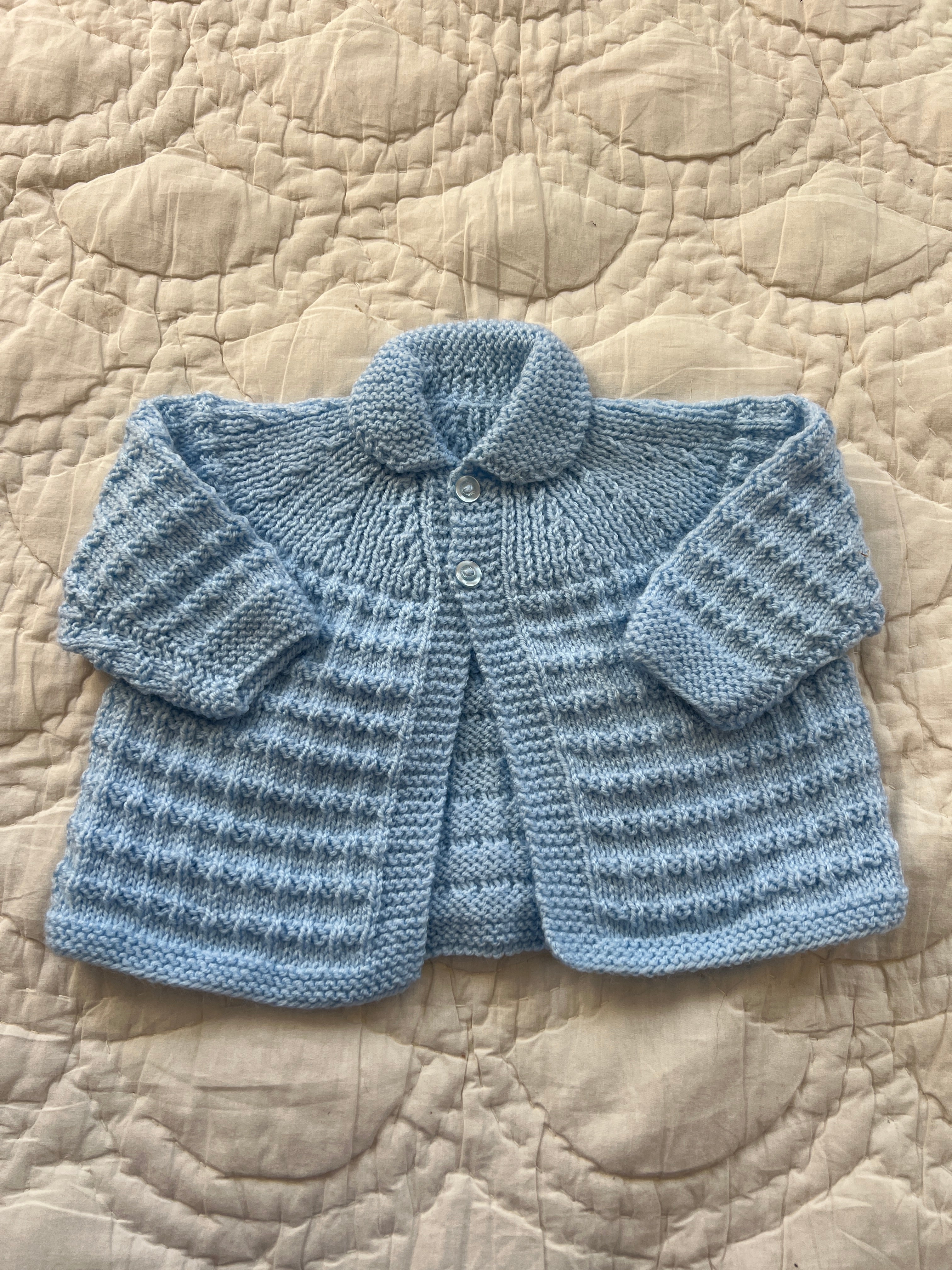 3-6 months | hand knit