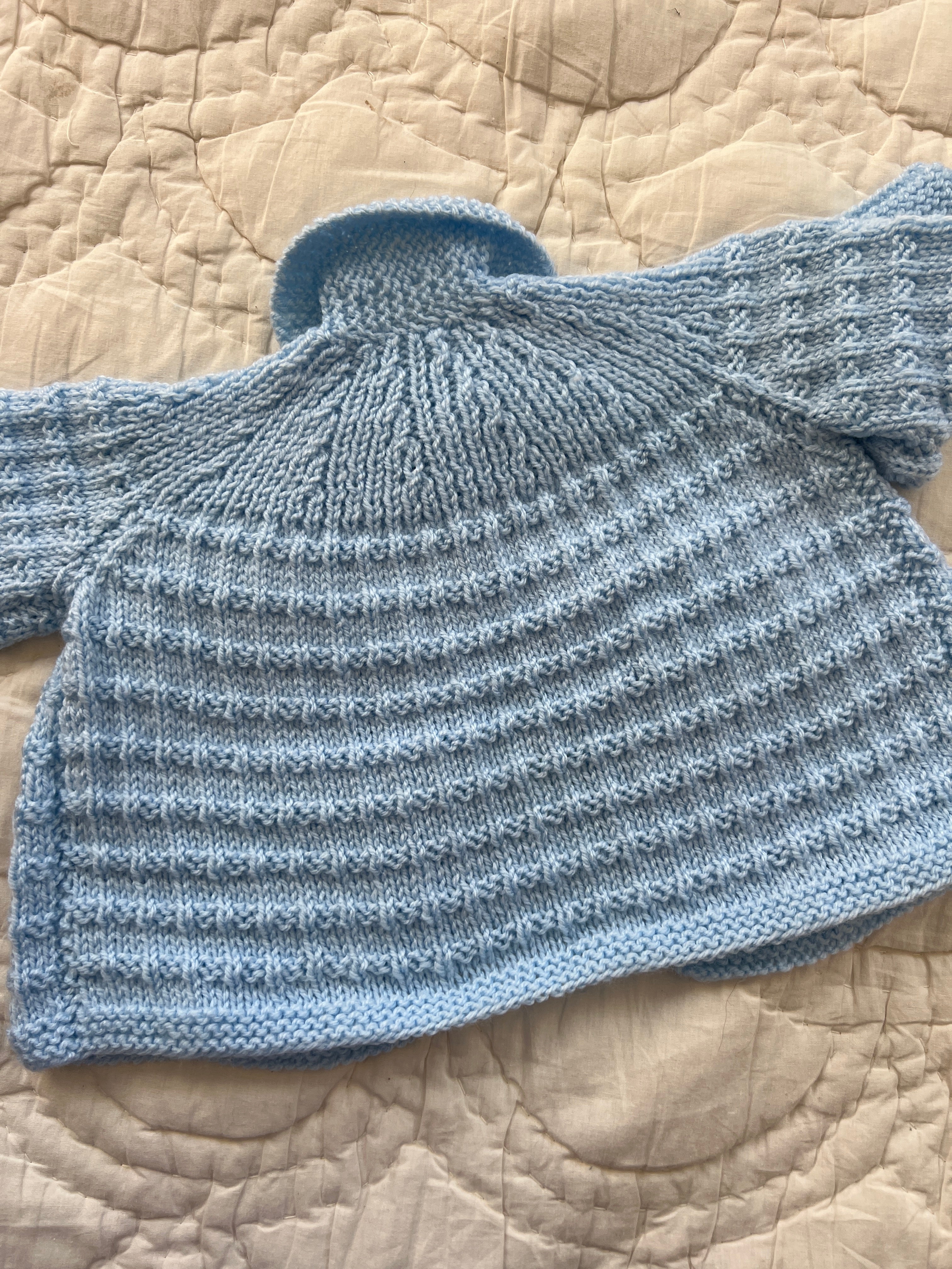 3-6 months | hand knit
