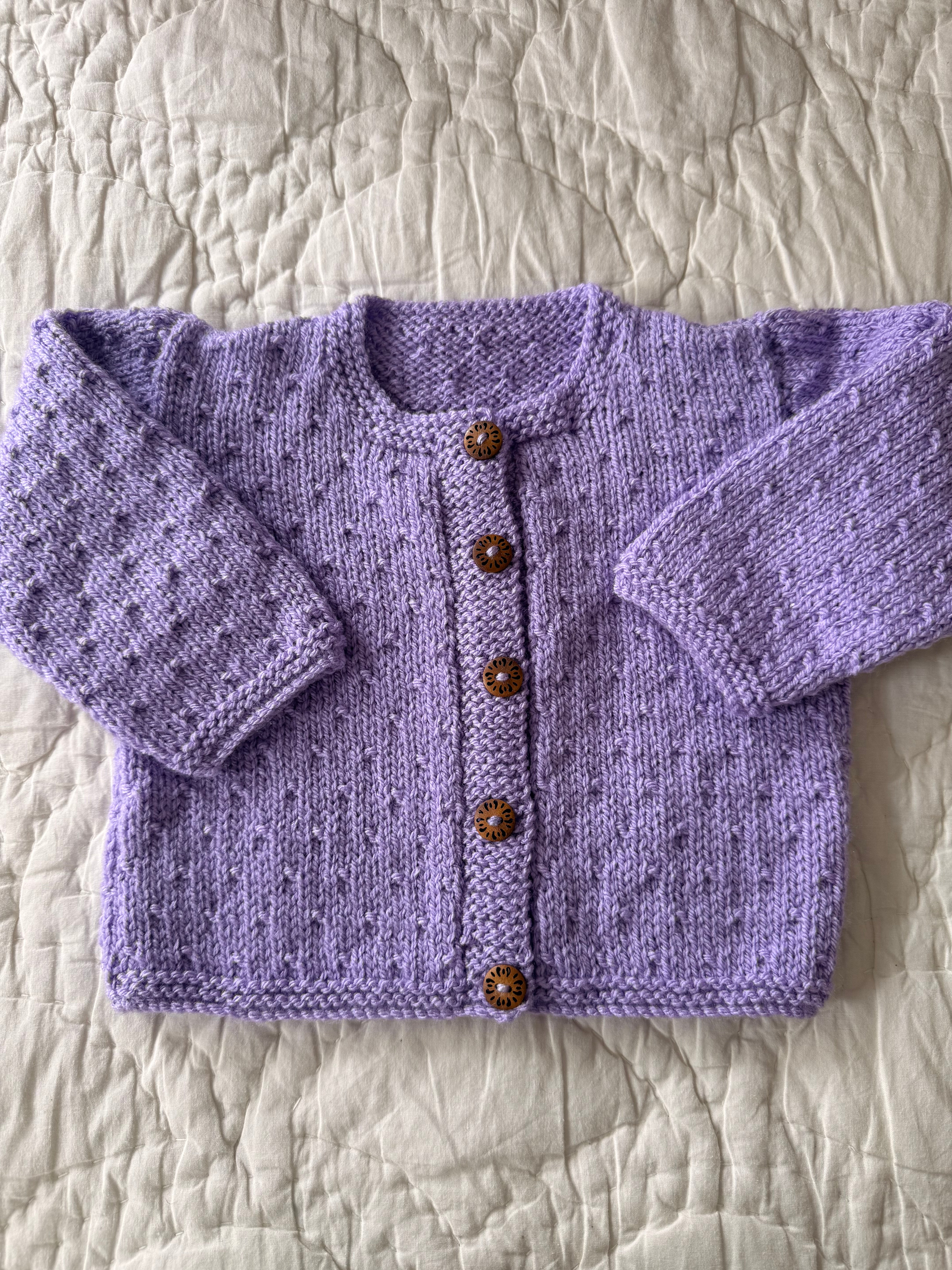 3-6 months | hand knit