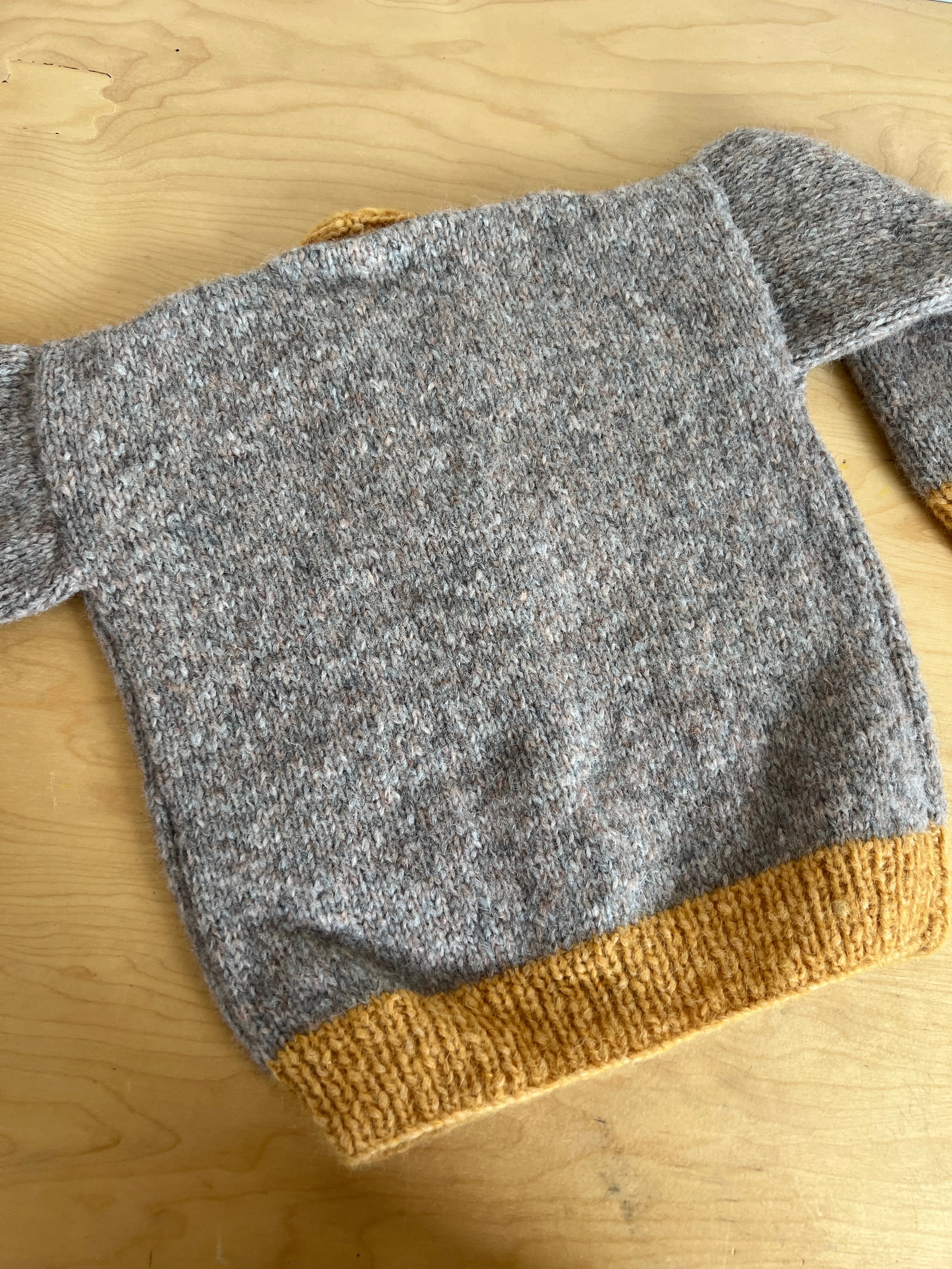 3 years | Hand Knit Merino Alpaca