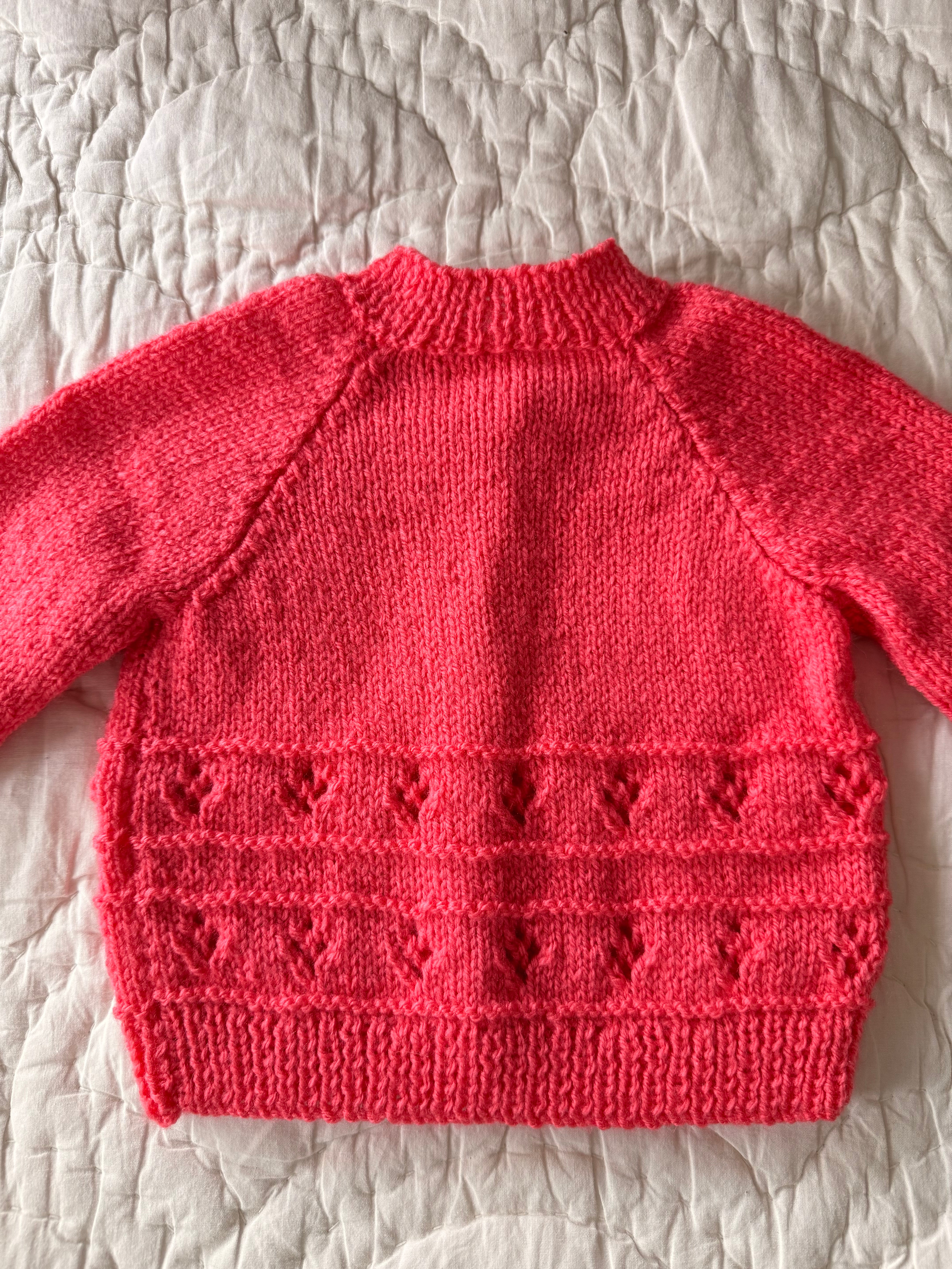 3-6 months | hand knit