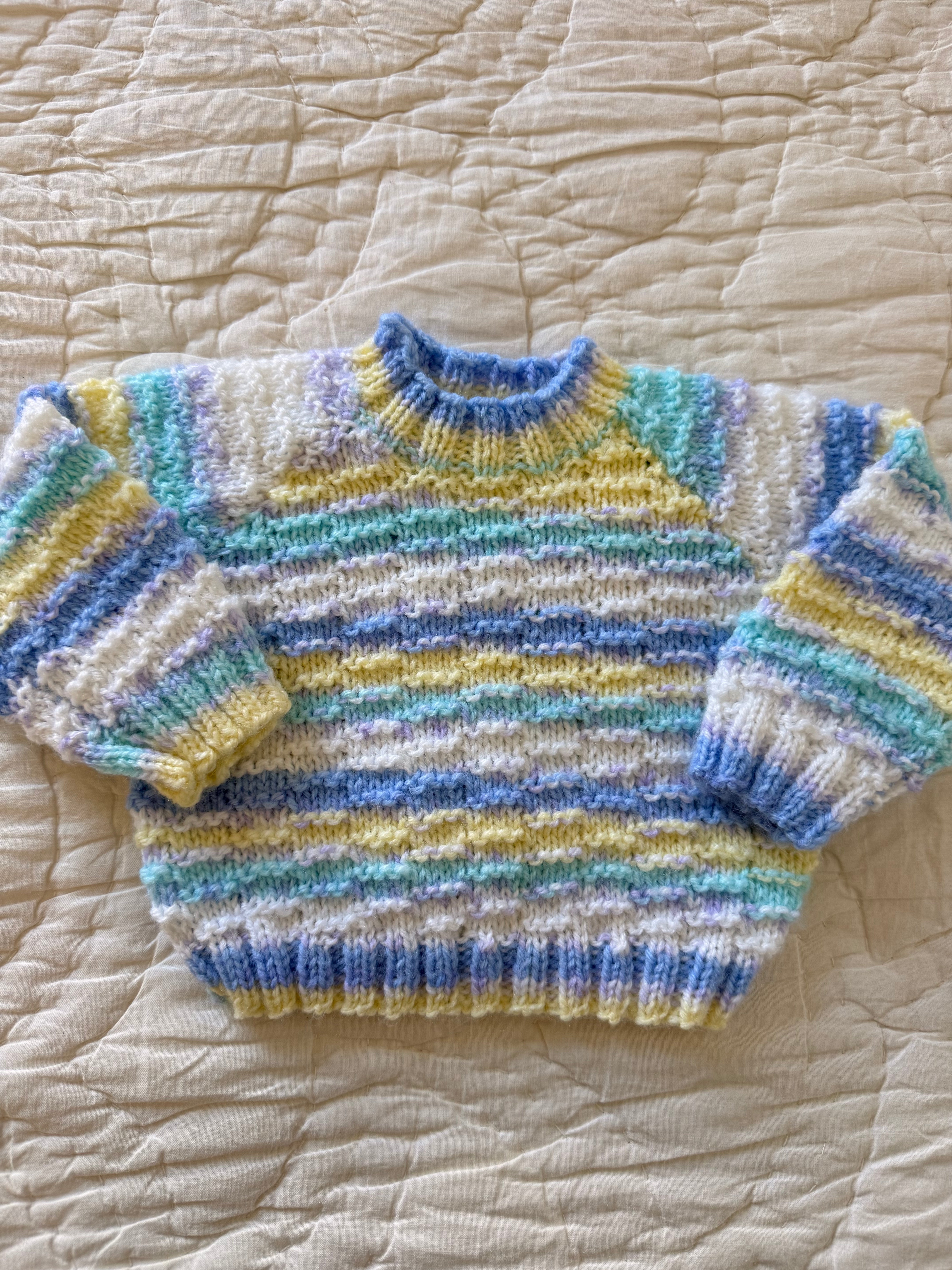 0-3 months | hand knit
