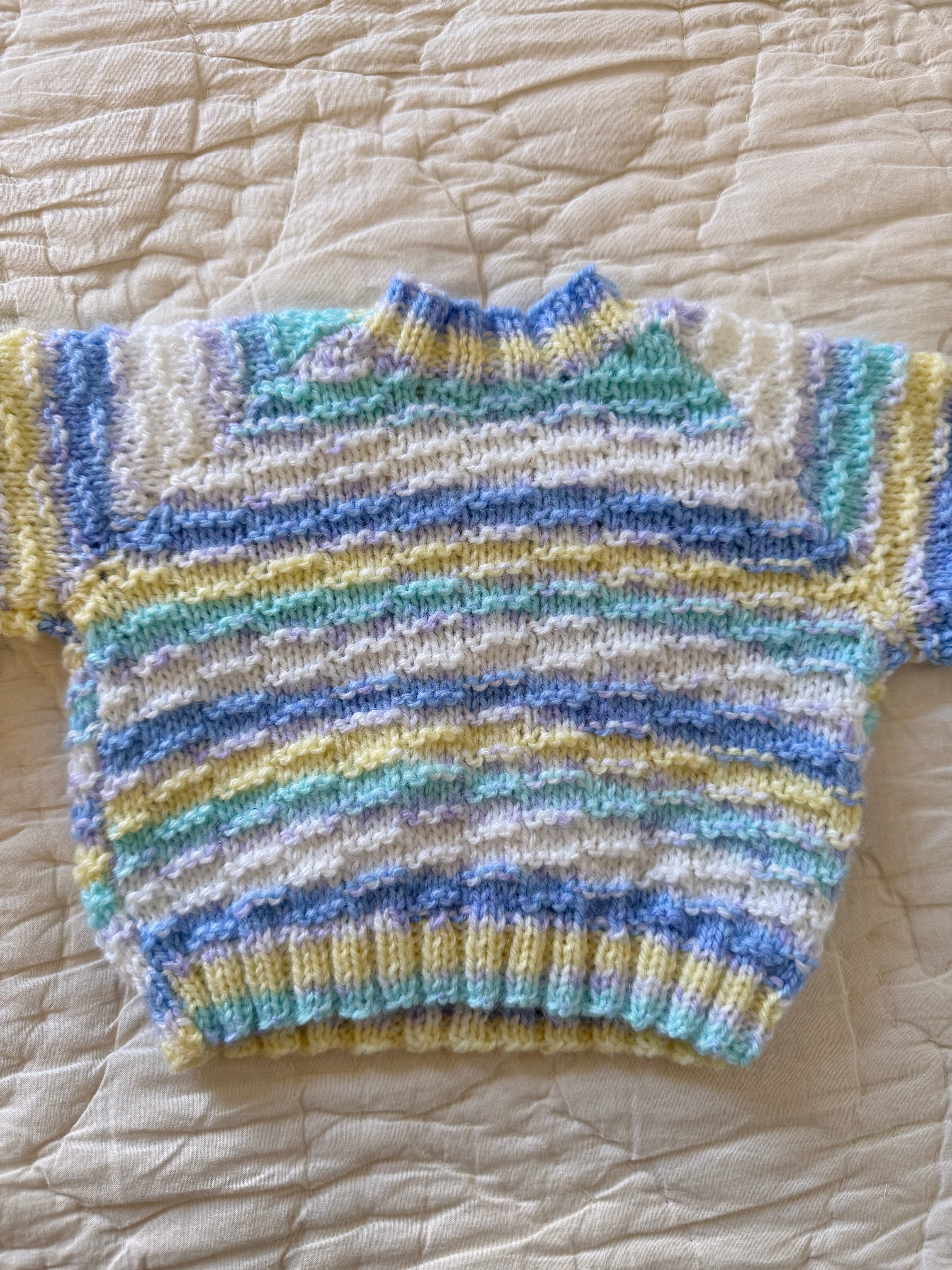 0-3 months | hand knit