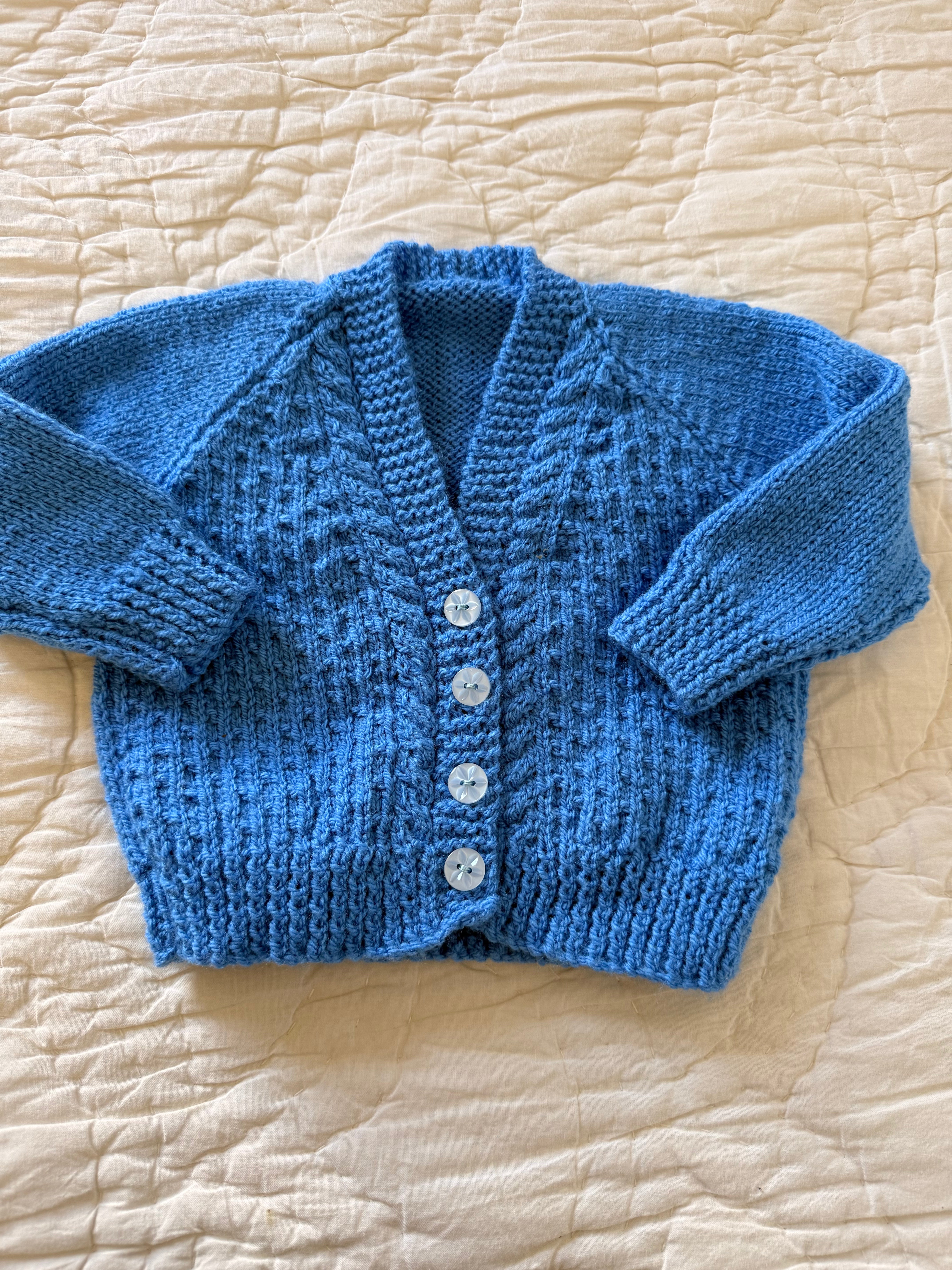 3-6 months | hand knit