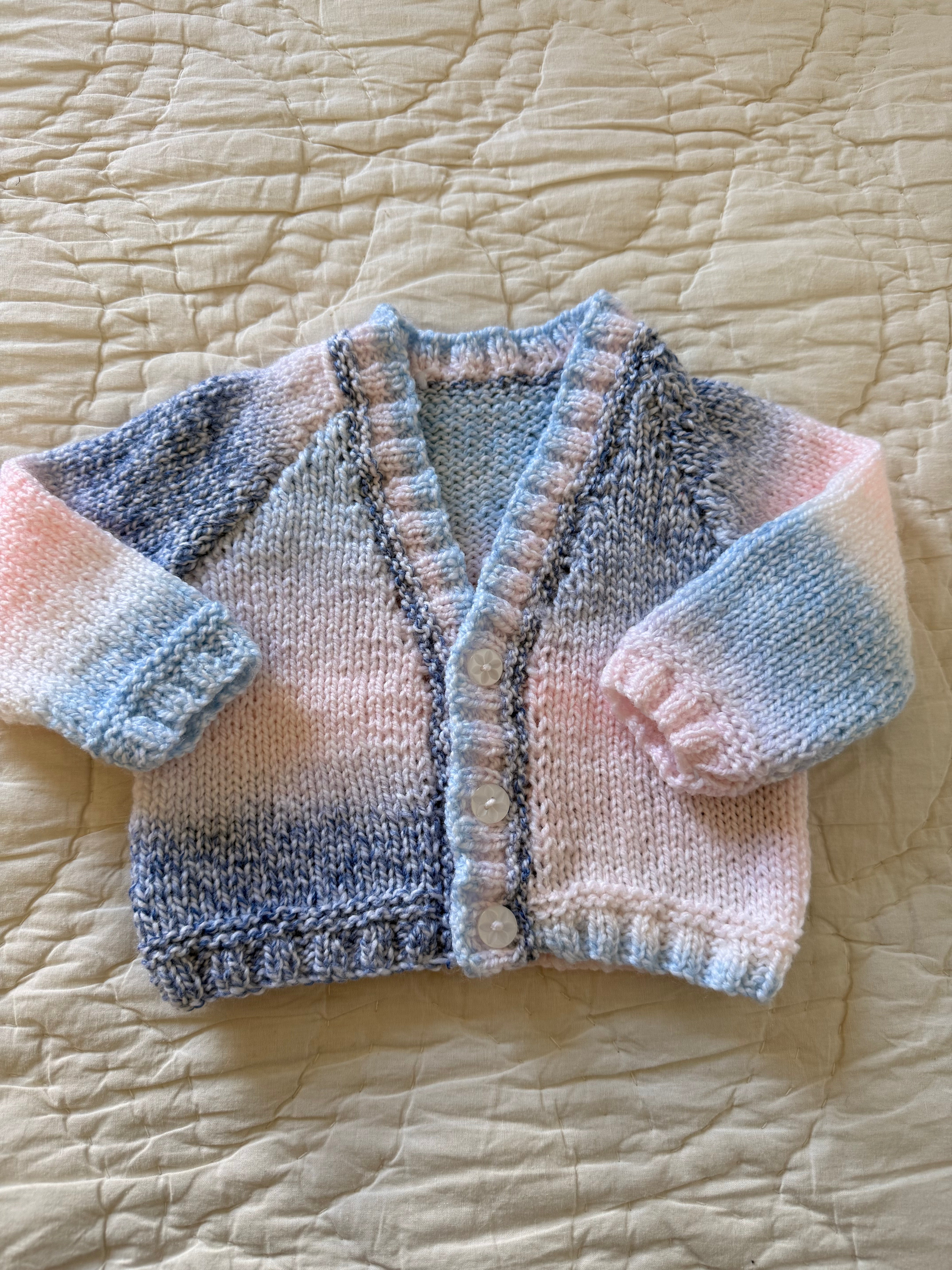 3-6 months | hand knit