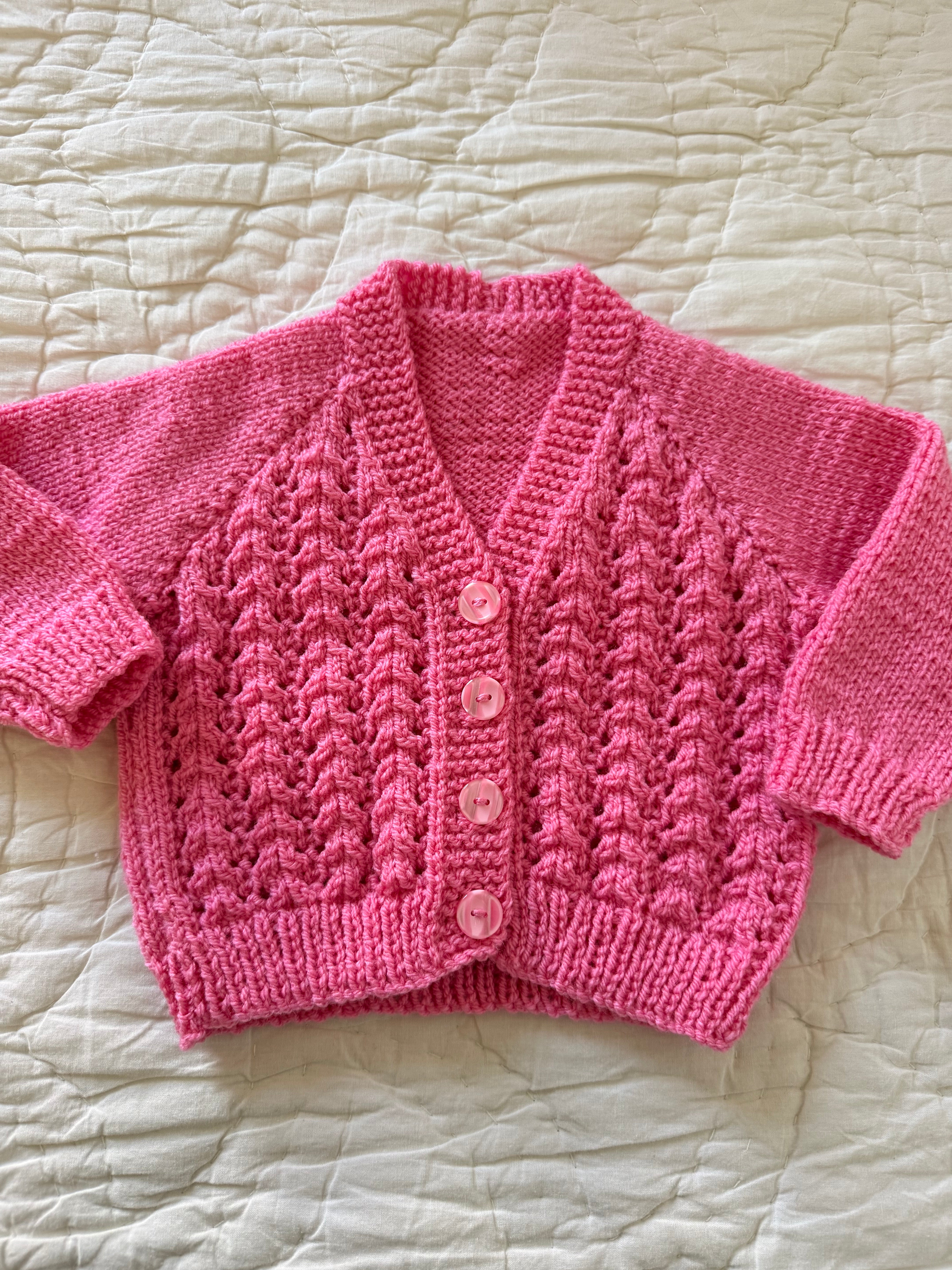 3-6 months | hand knit