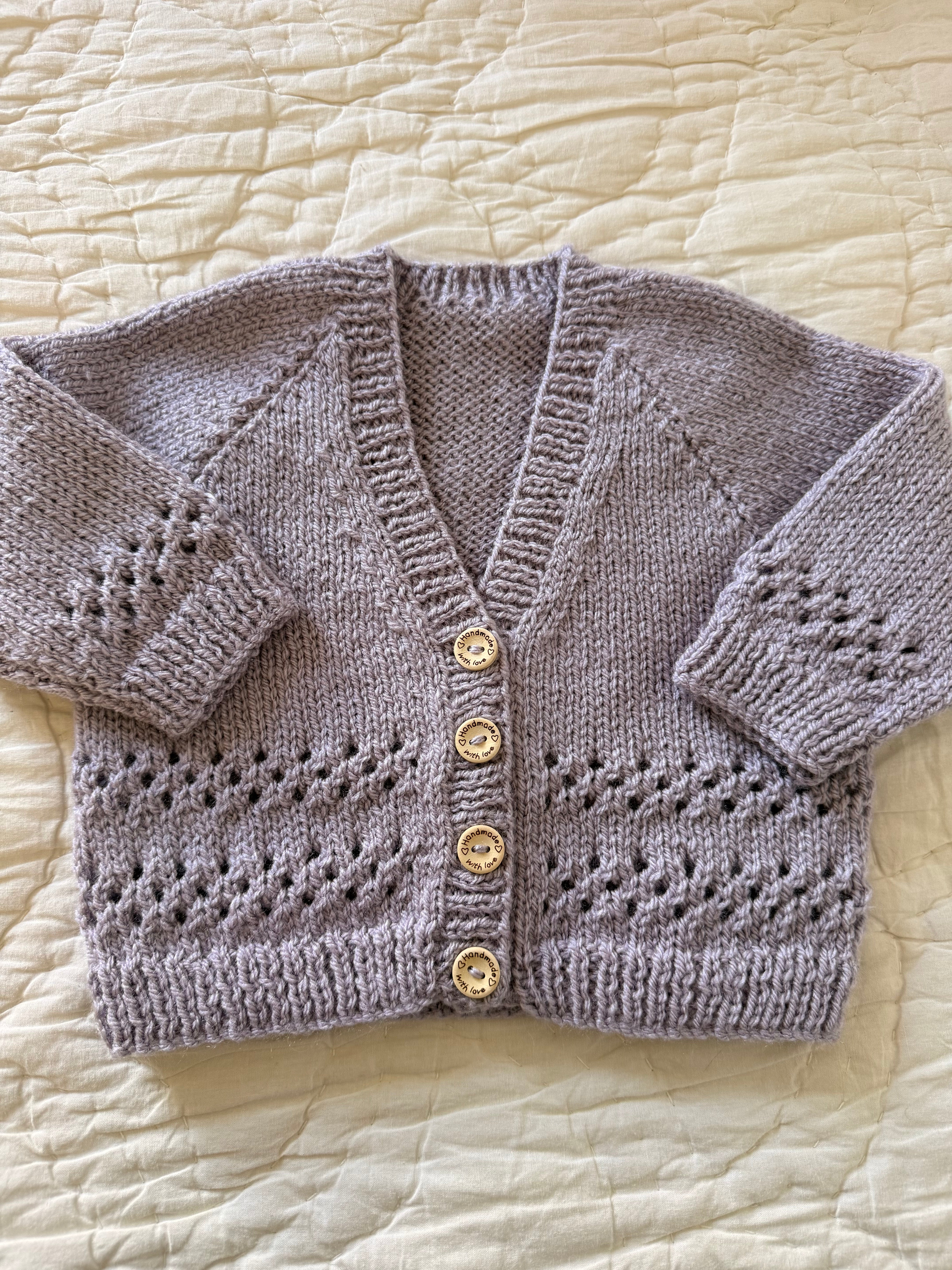 3-6 months | hand knit