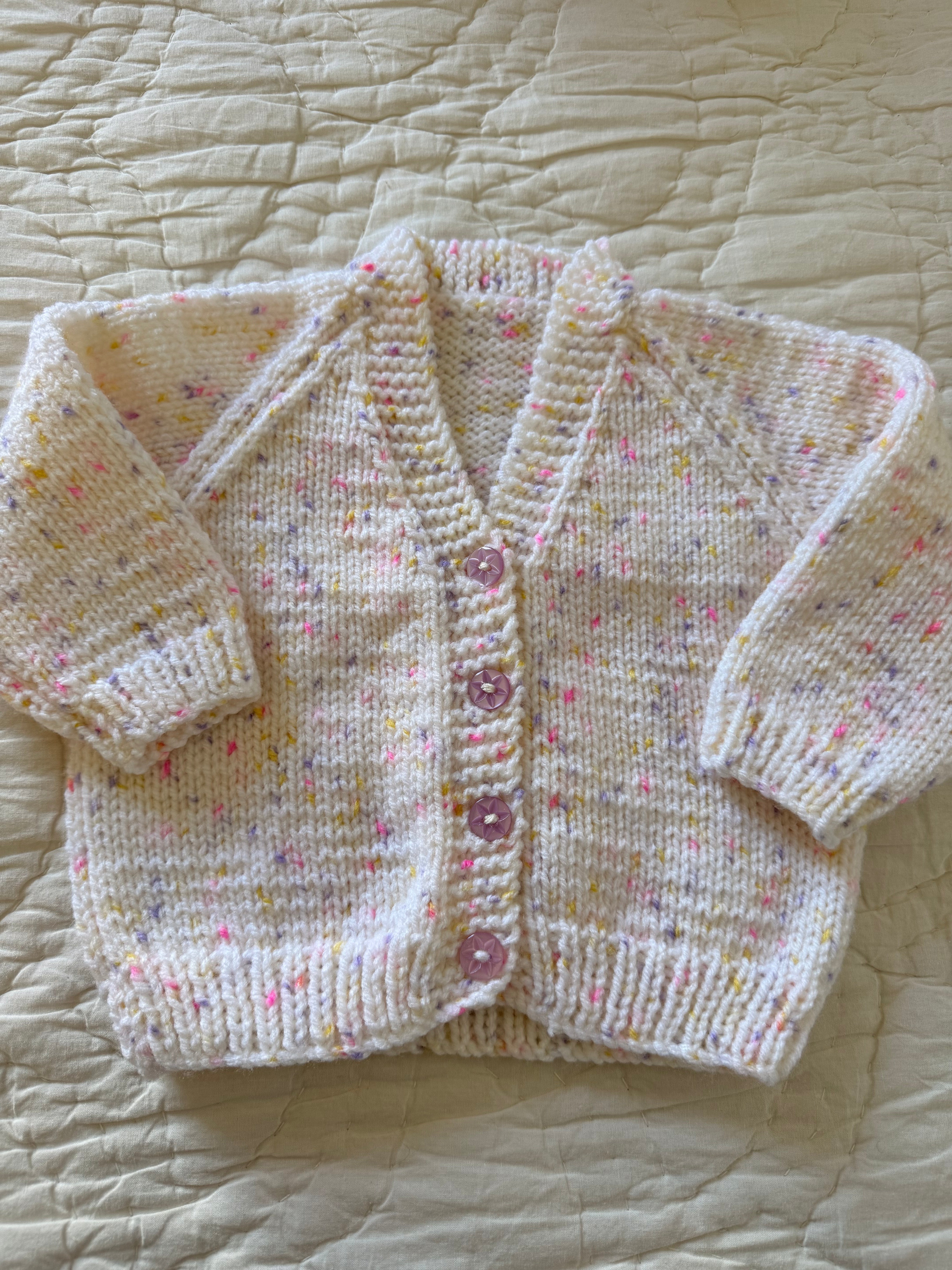 3-6 months | hand knit