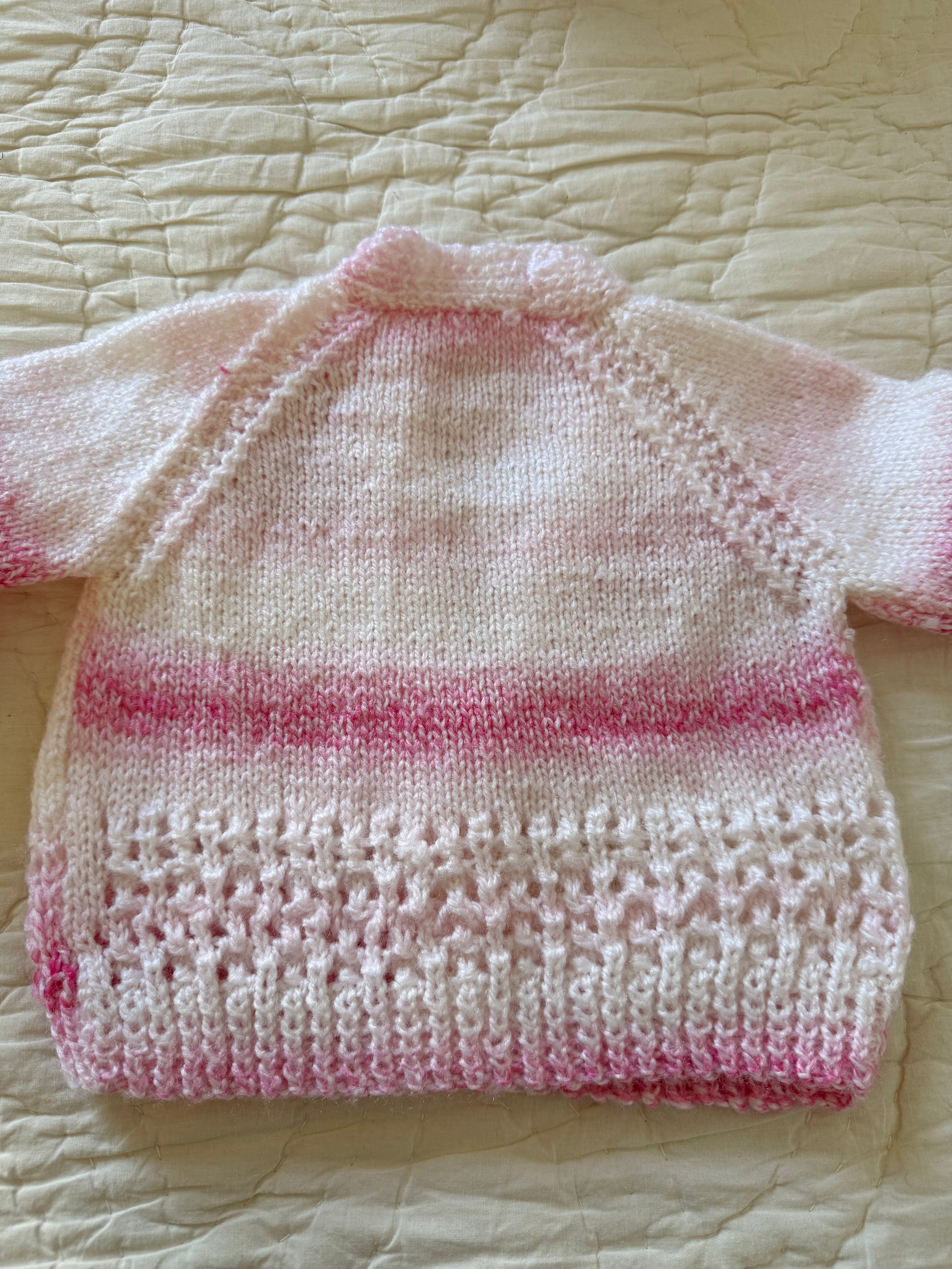 3-6 months | hand knit
