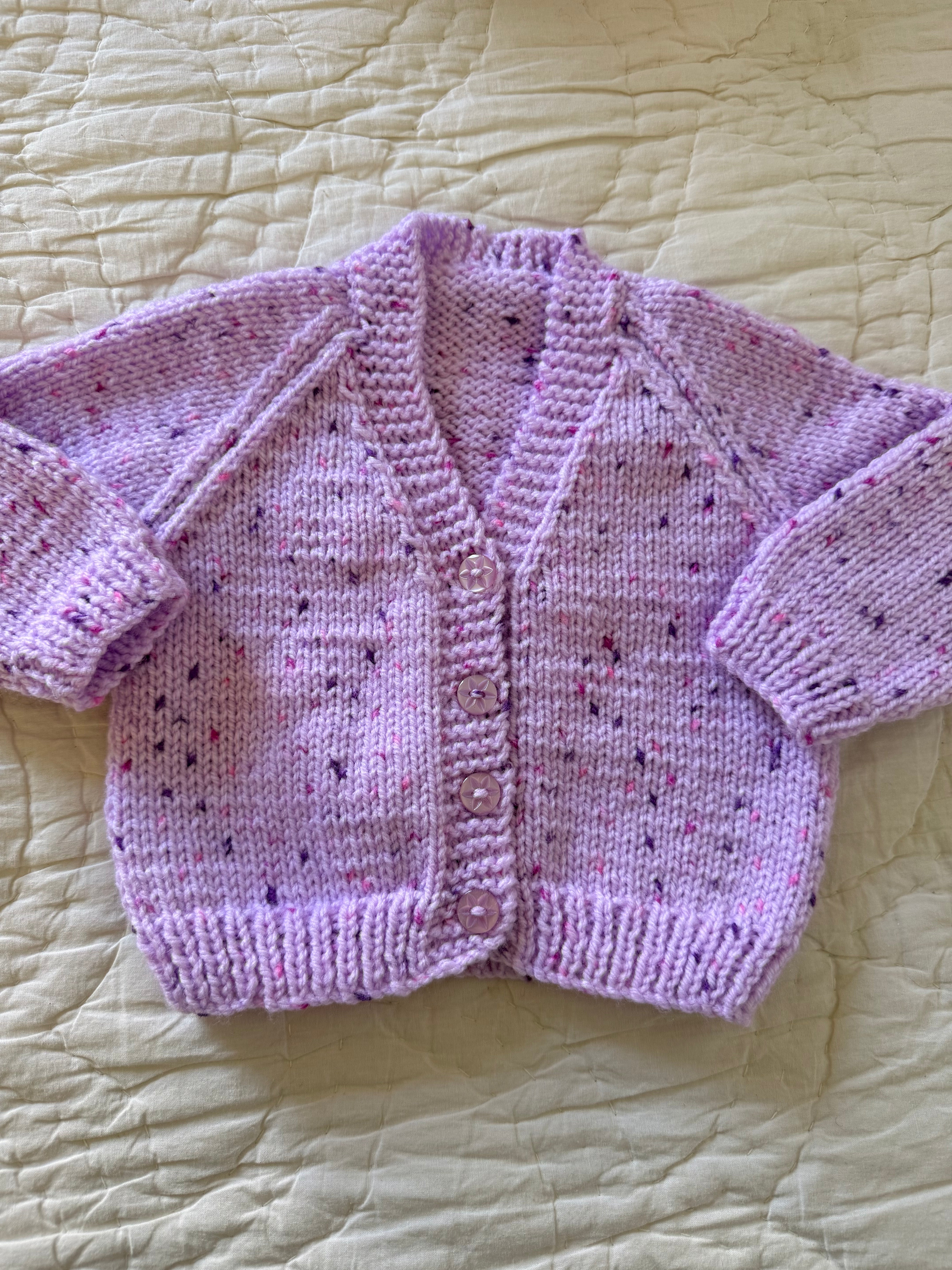 3-6 months | hand knit