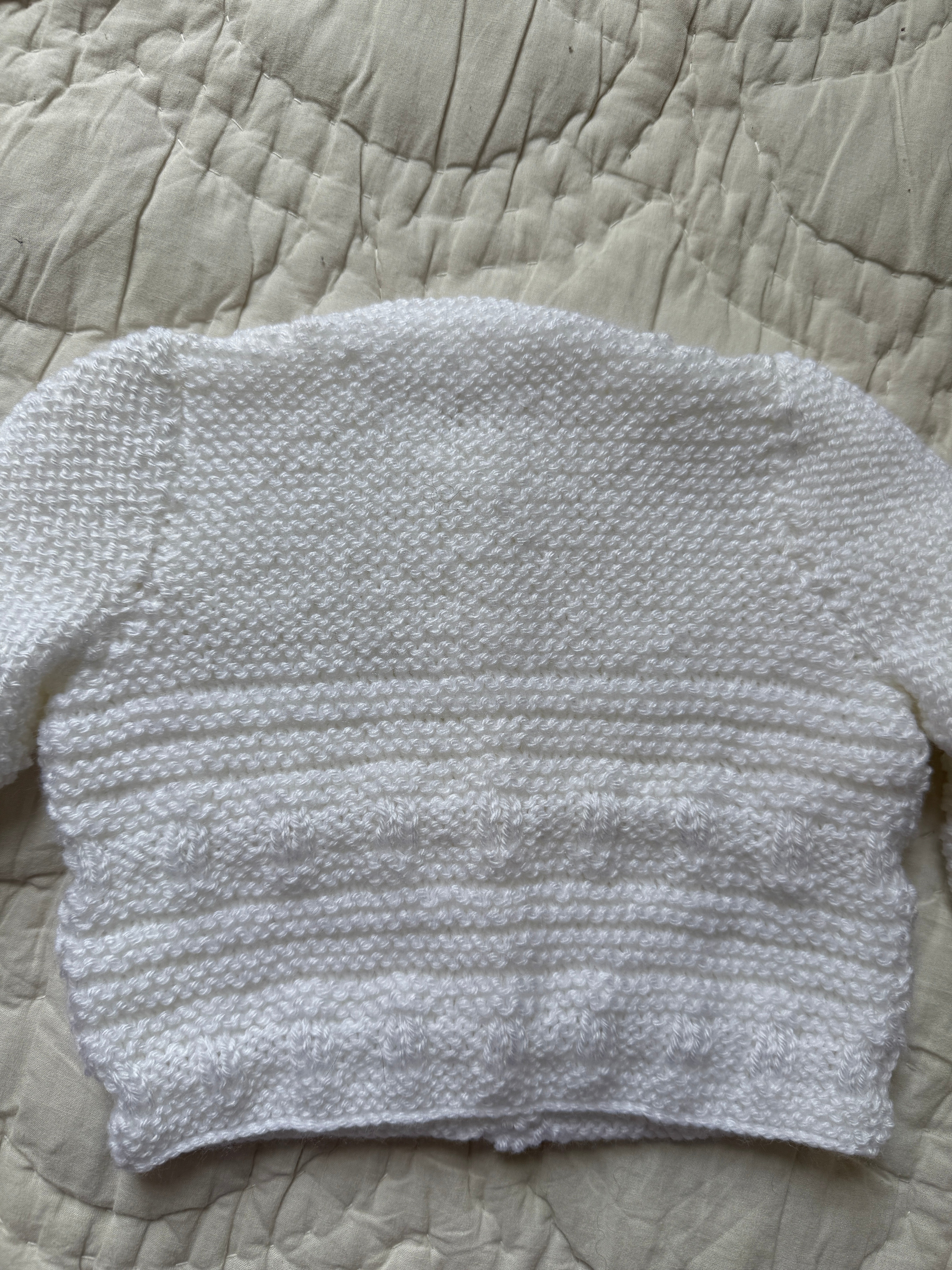 3-6 months | hand knit