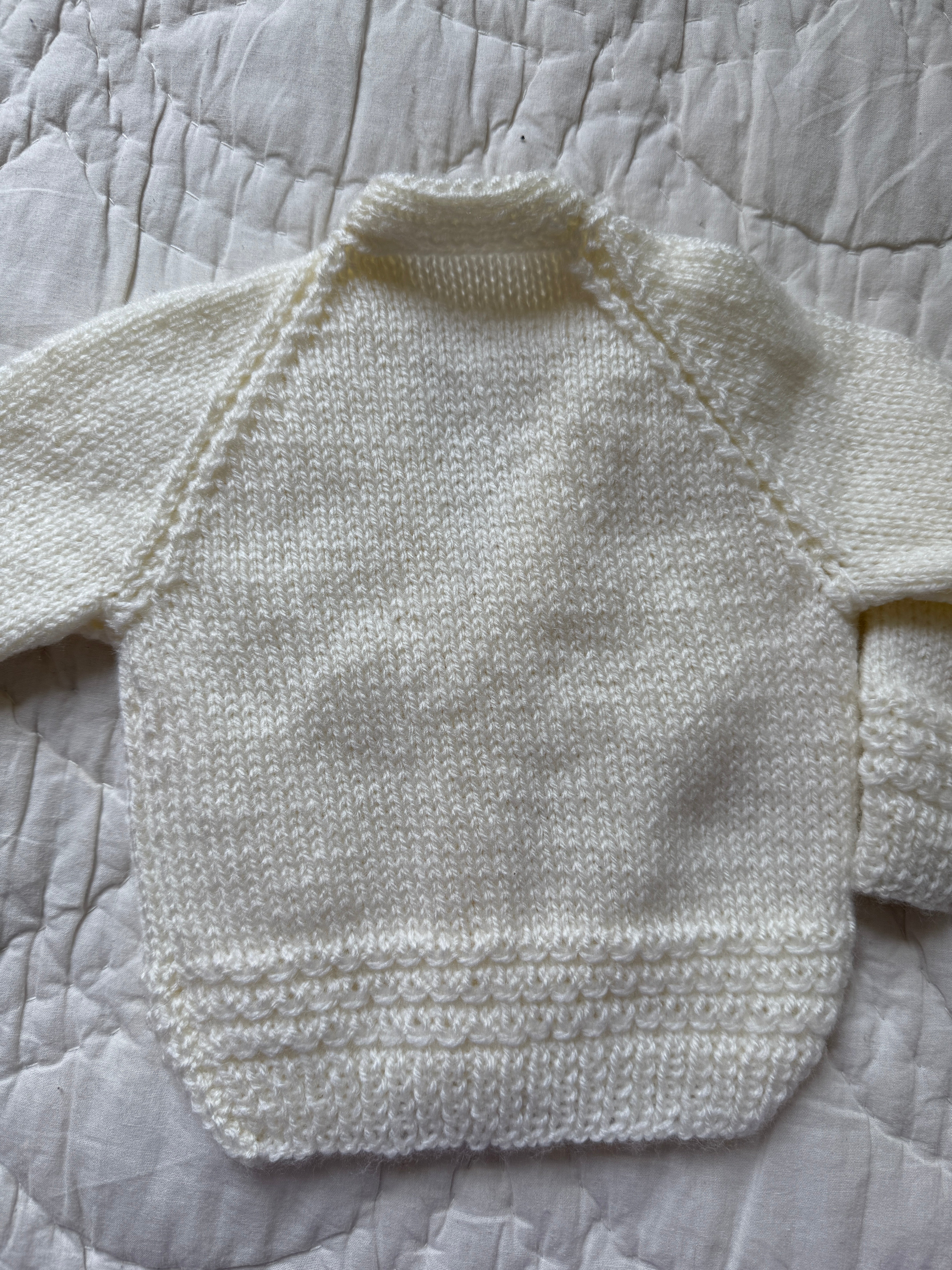 3-6 months | hand knit