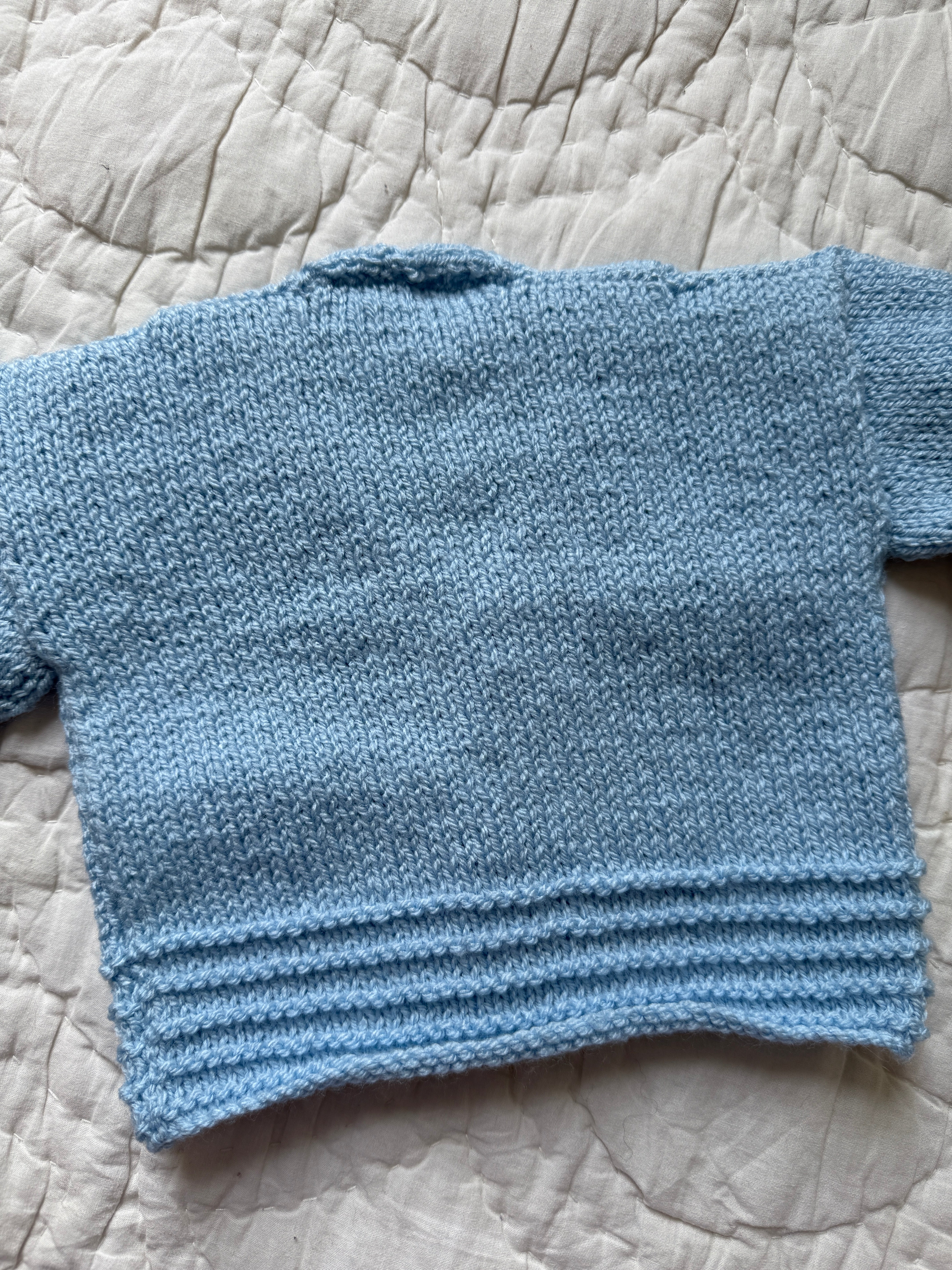 3-6 months | hand knit