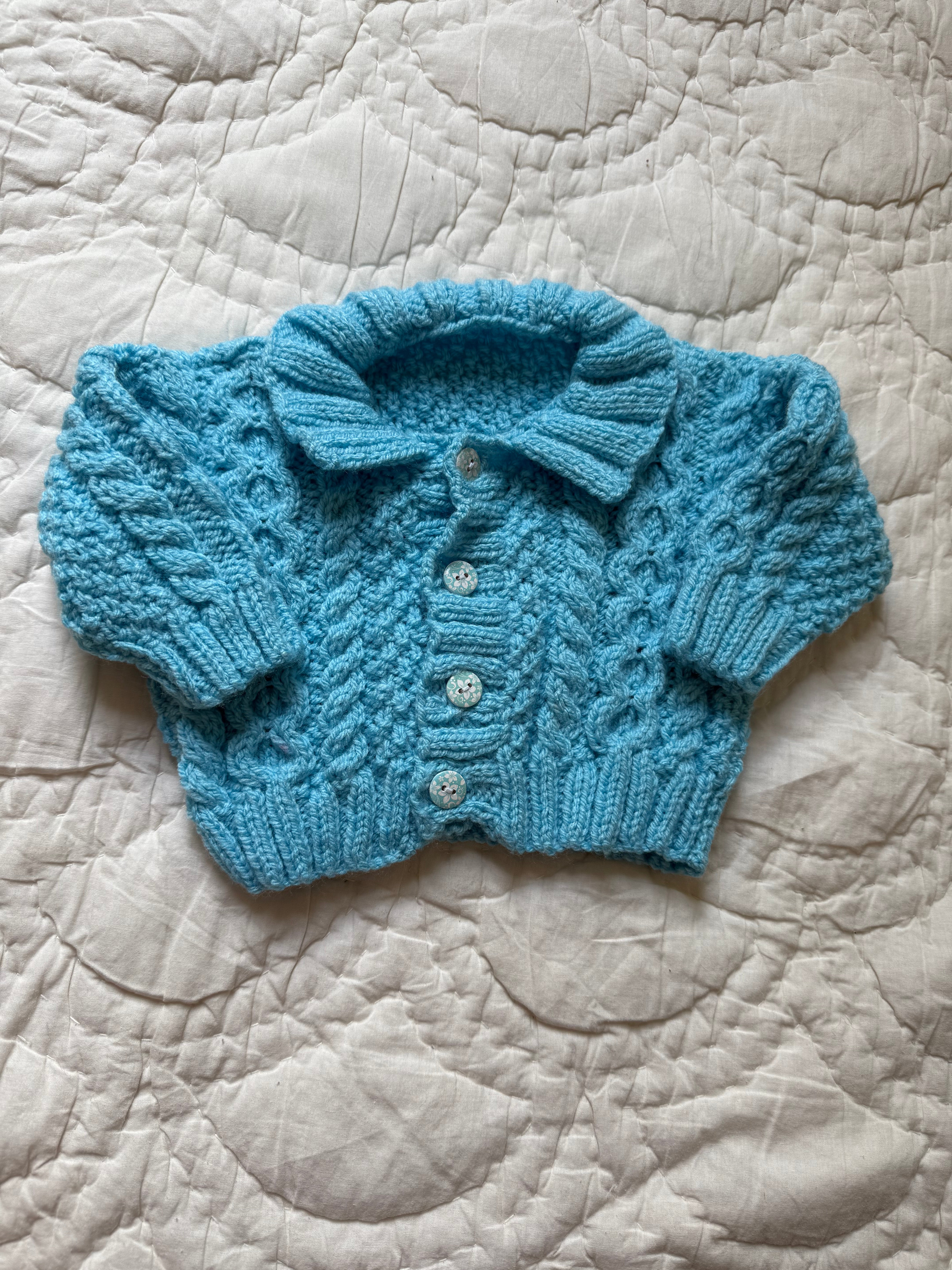 3-6 months | hand knit
