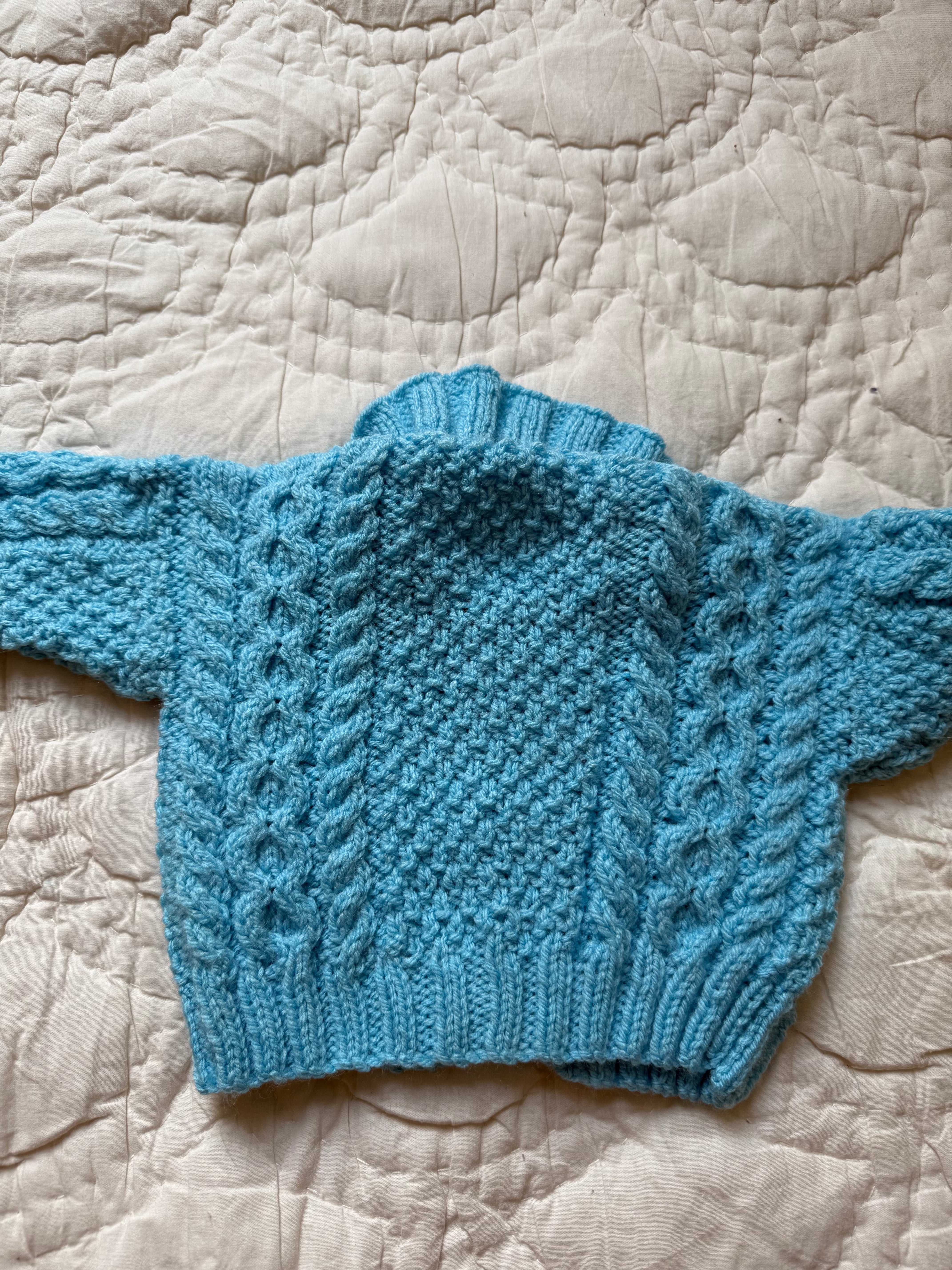 3-6 months | hand knit