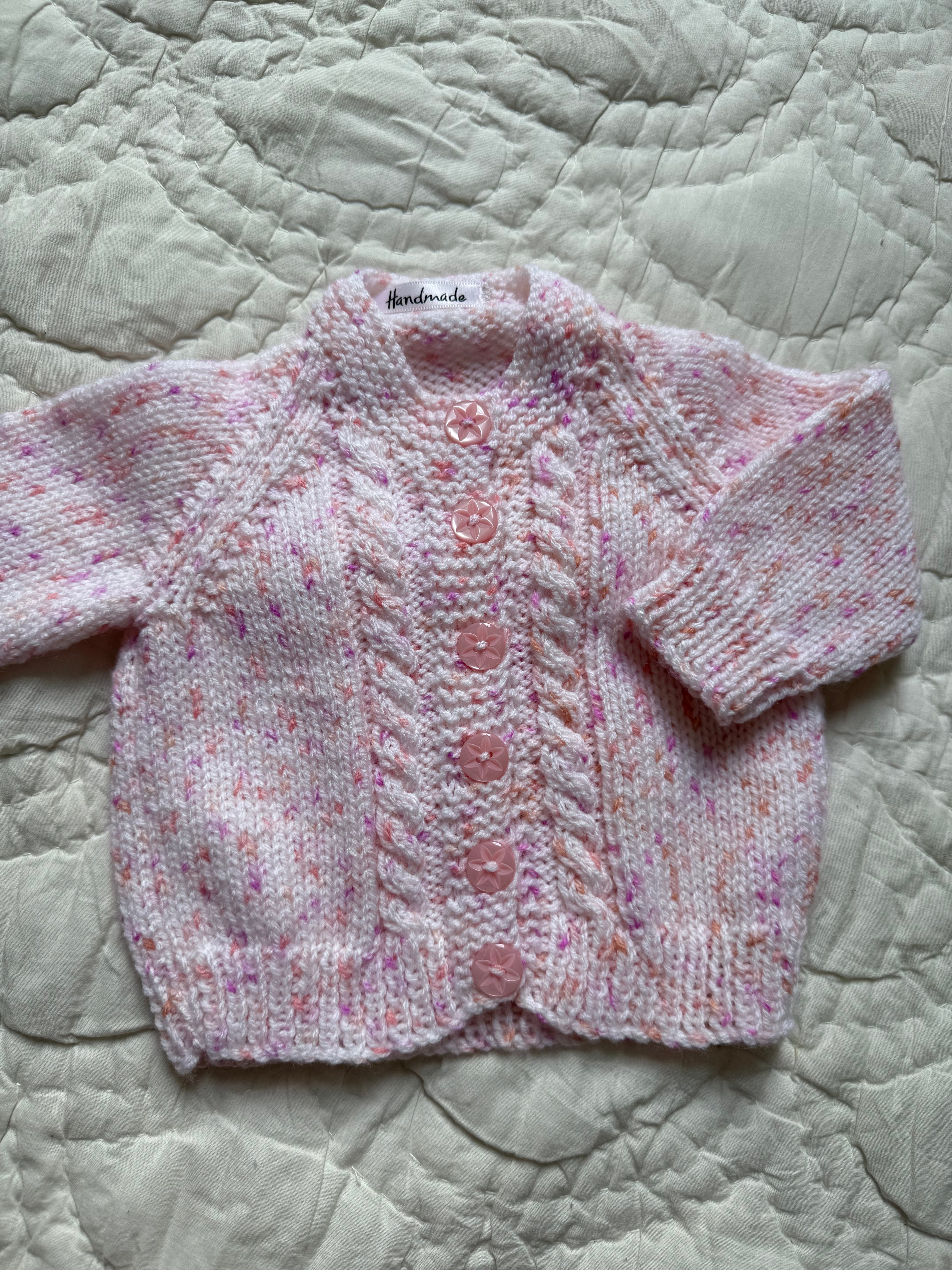 3-6 months | hand knit