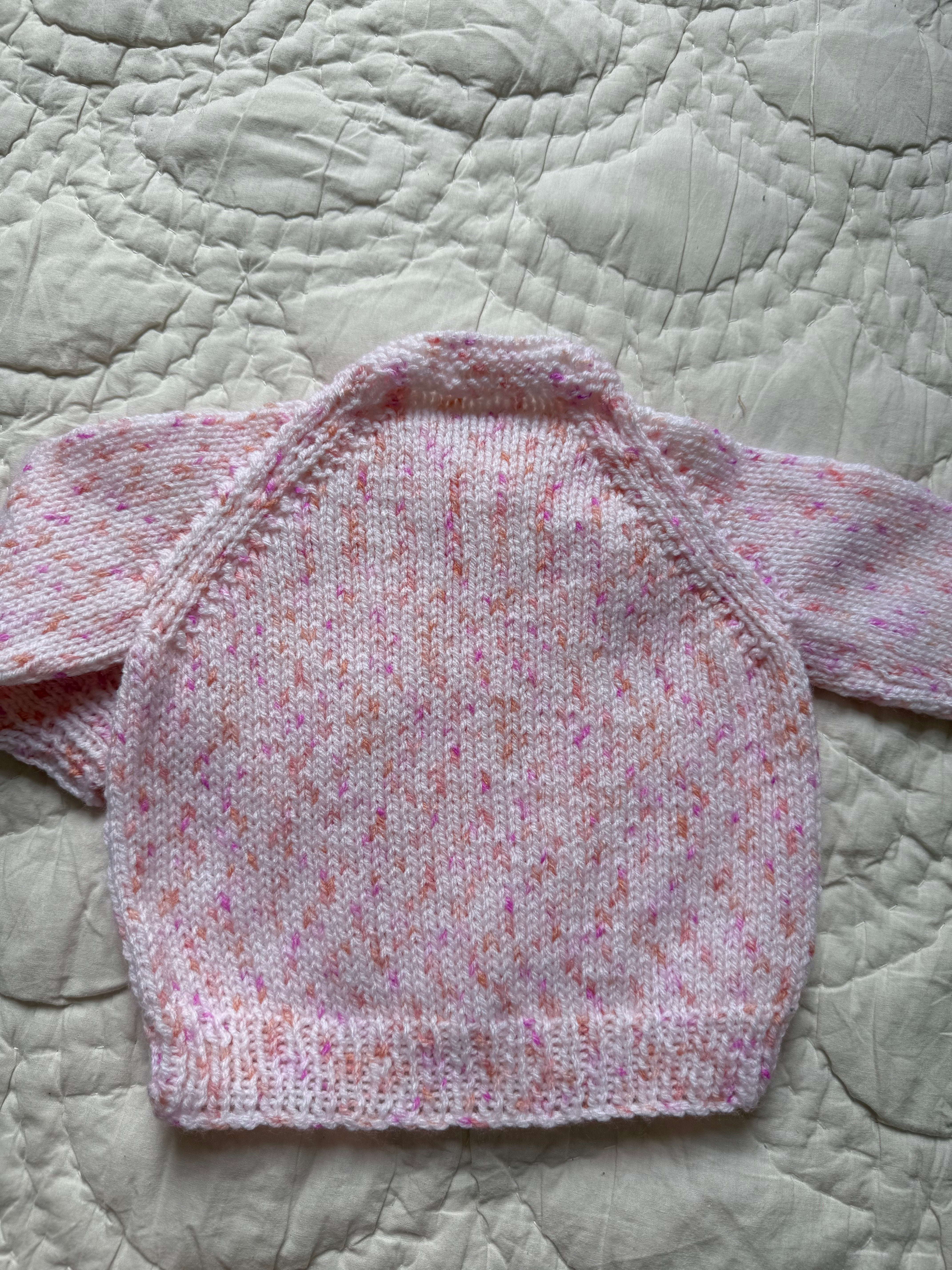 3-6 months | hand knit