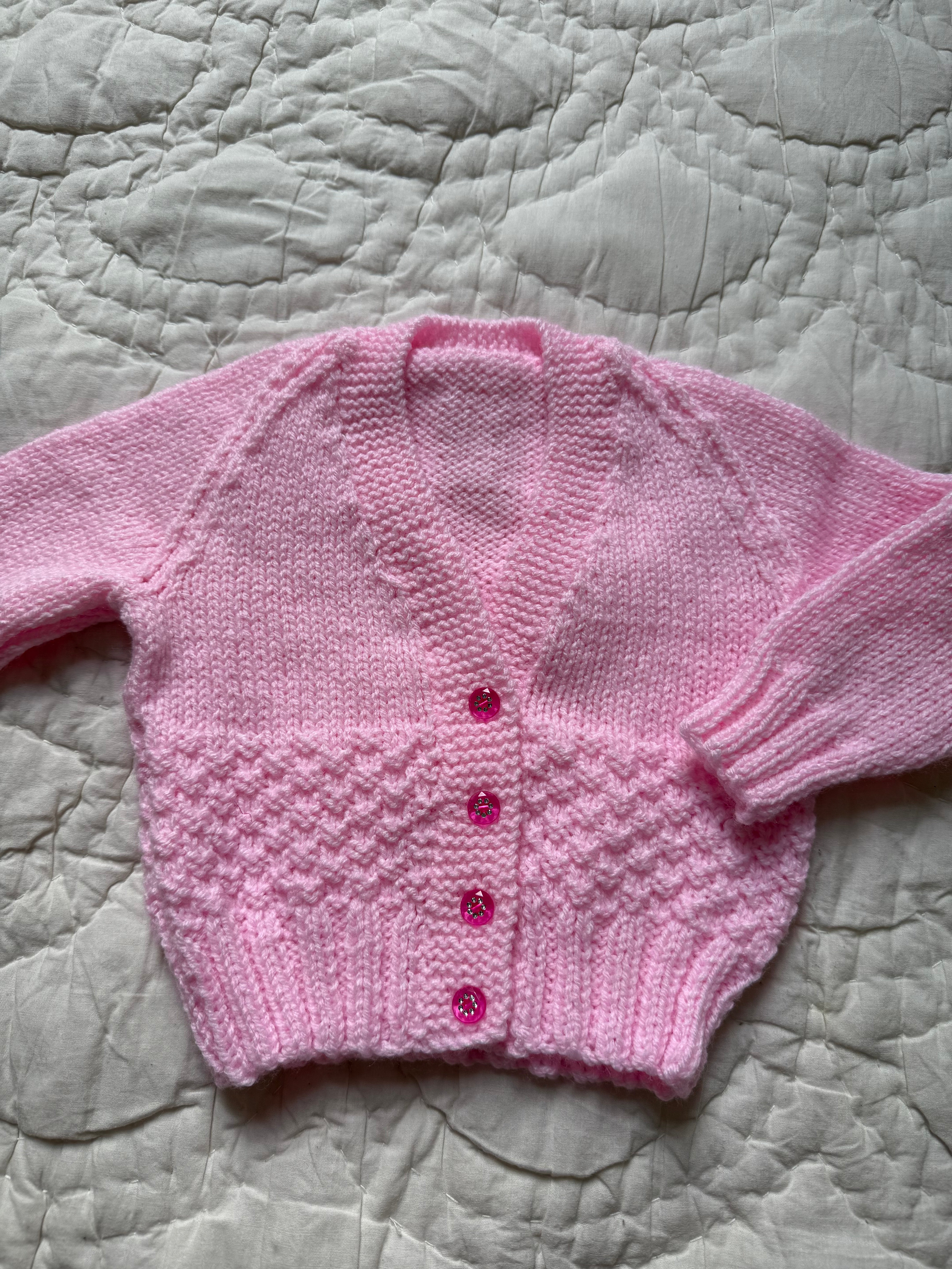 3-6 months | hand knit