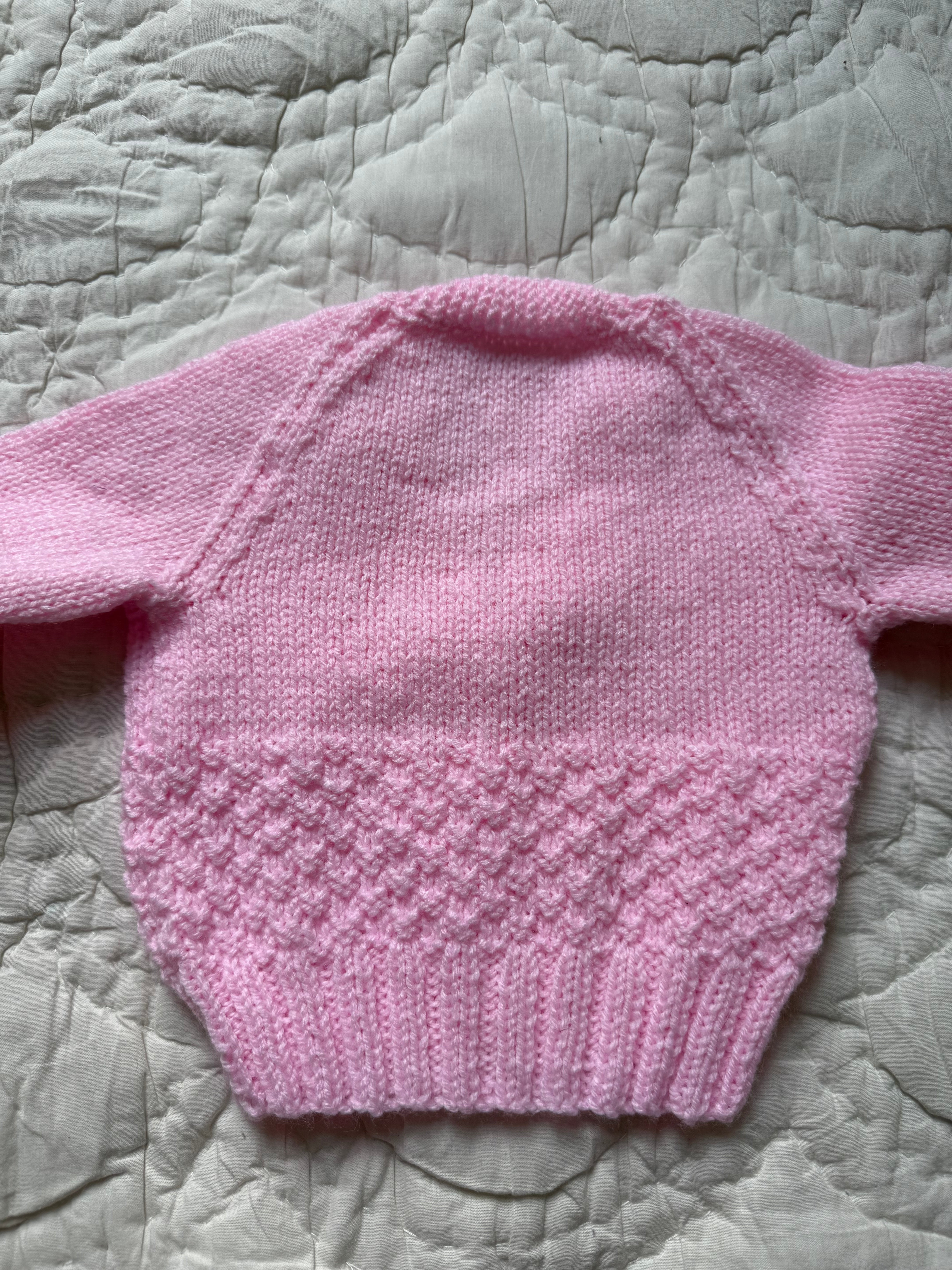 3-6 months | hand knit