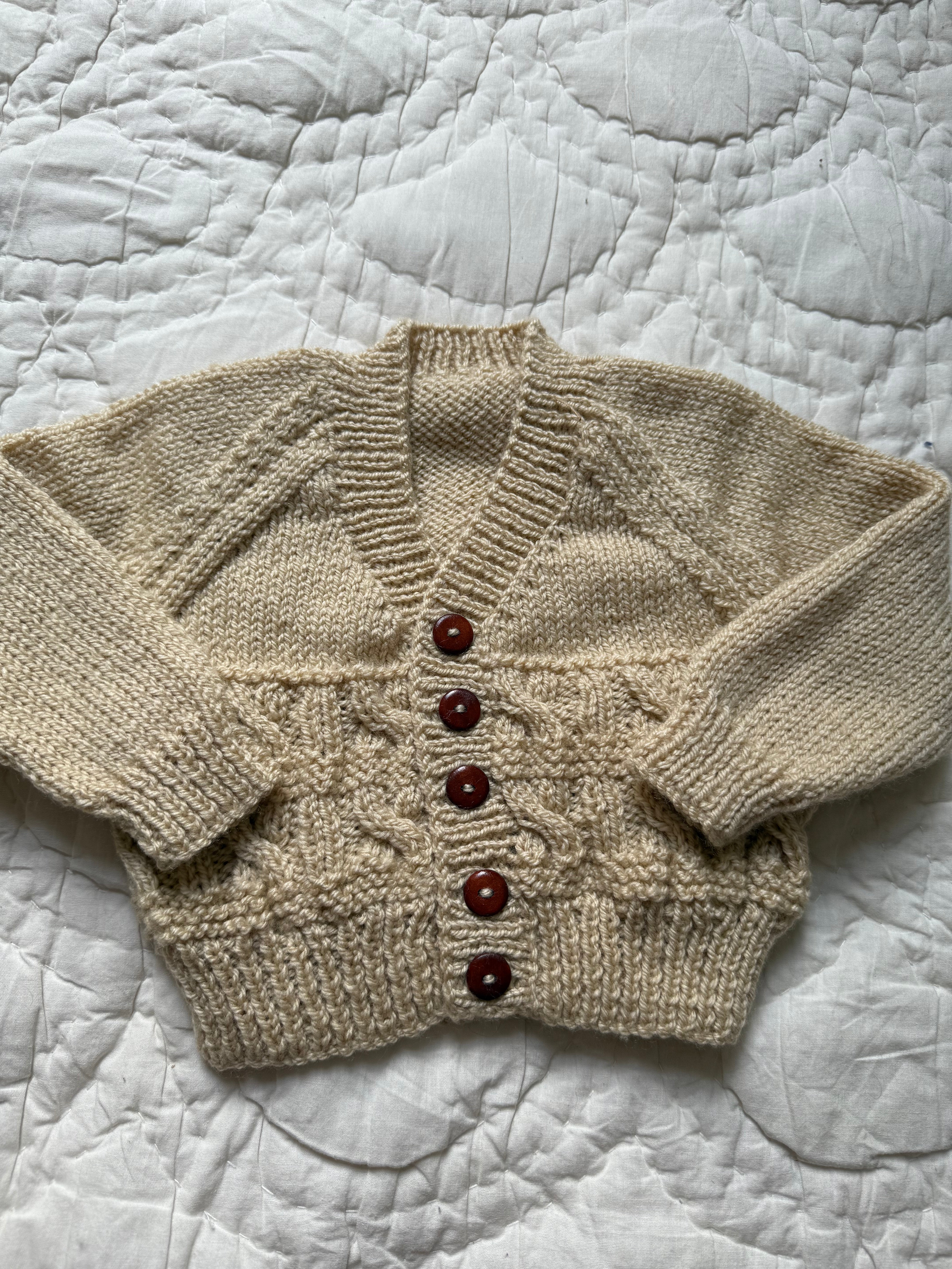 3-6 months | hand knit