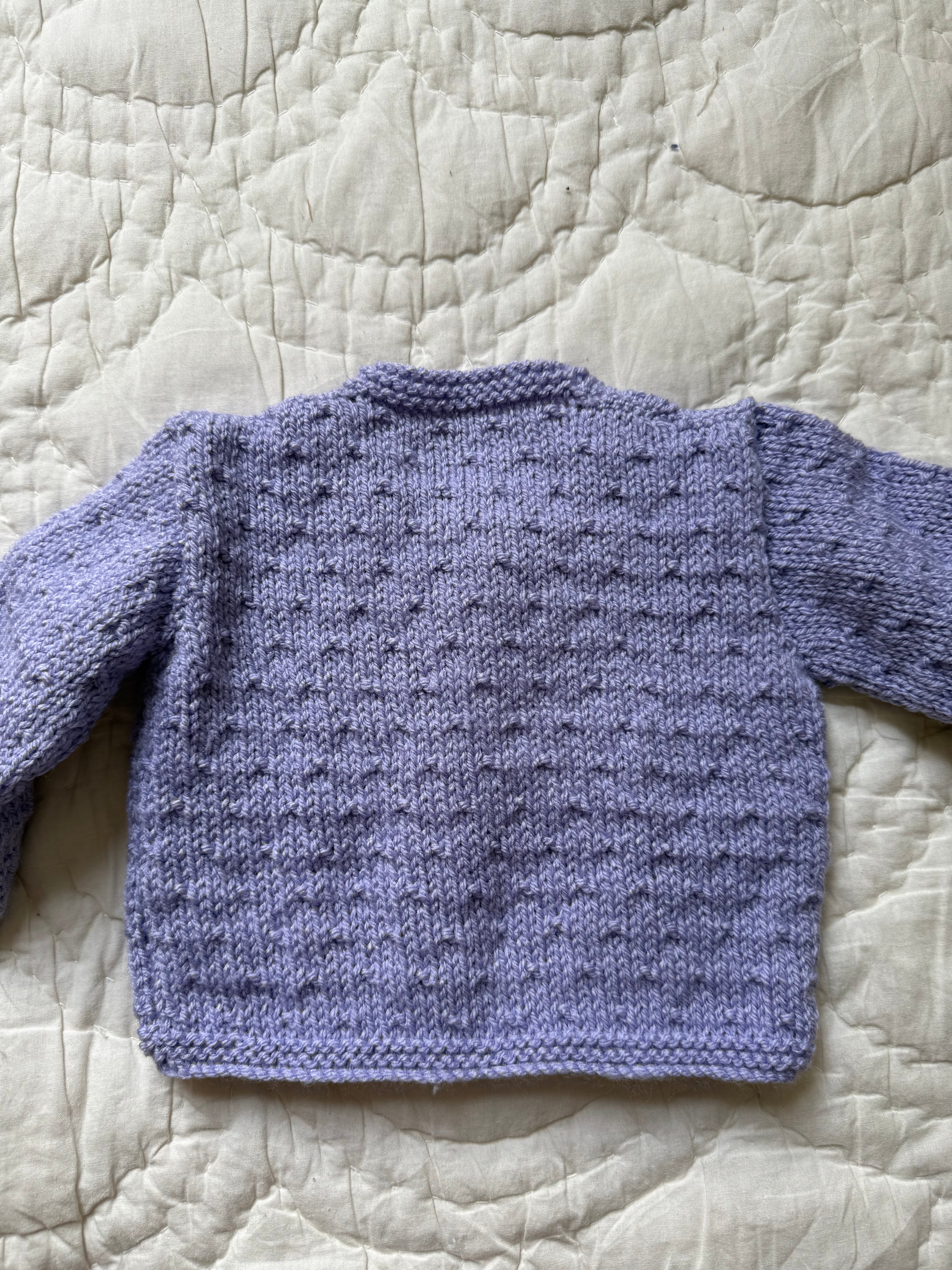 3-6 months | hand knit