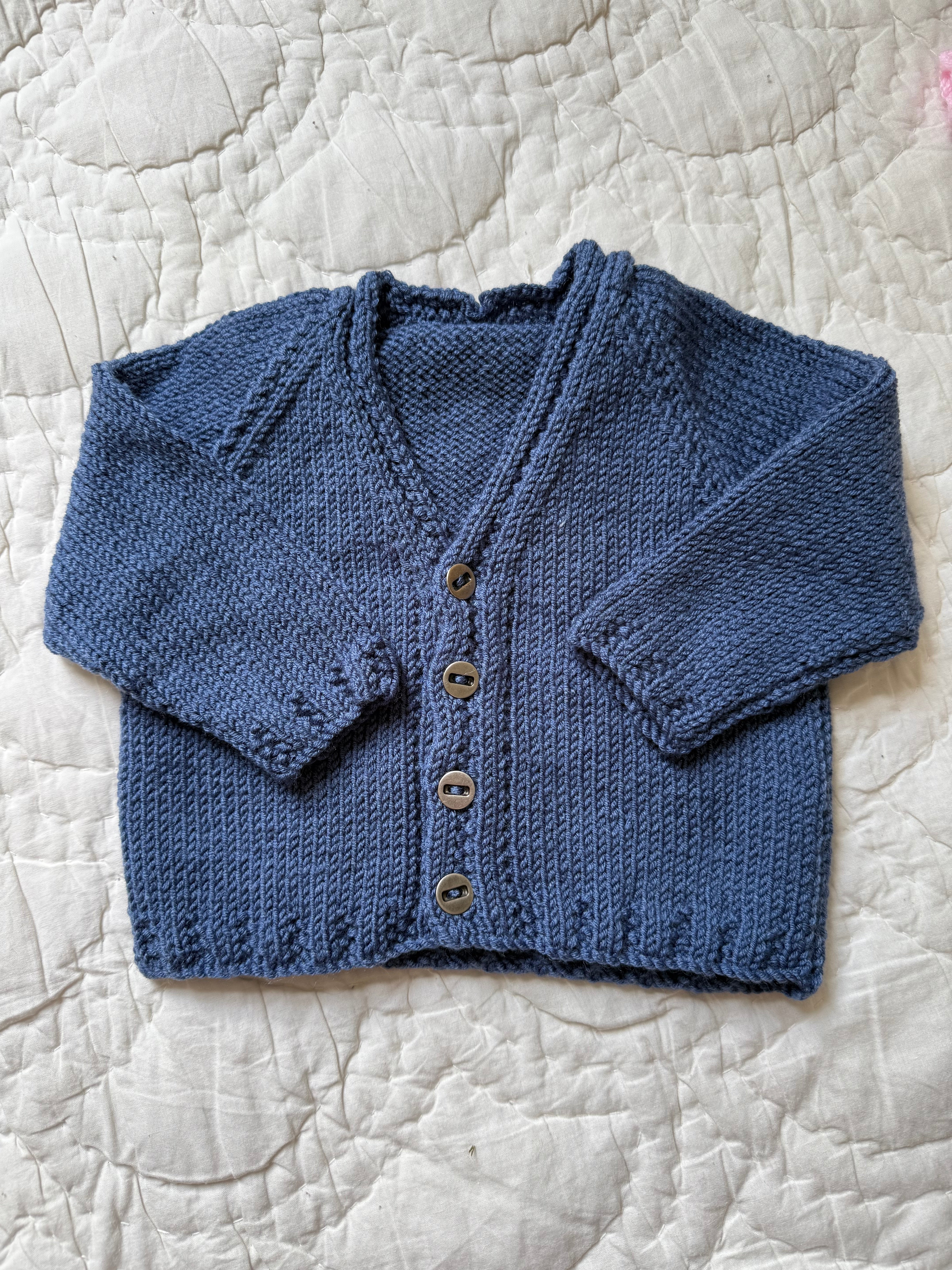 3-6 months | hand knit