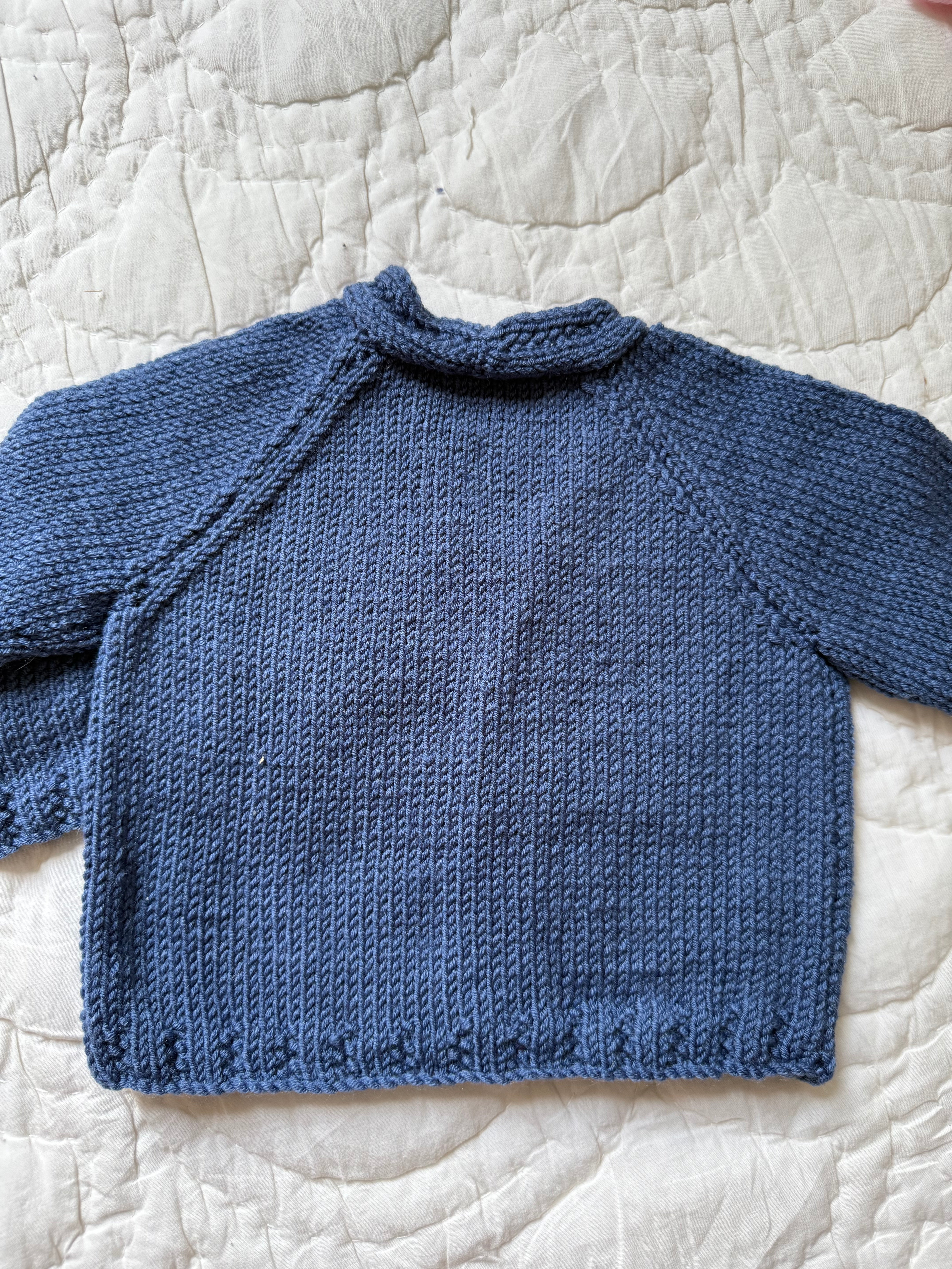 3-6 months | hand knit