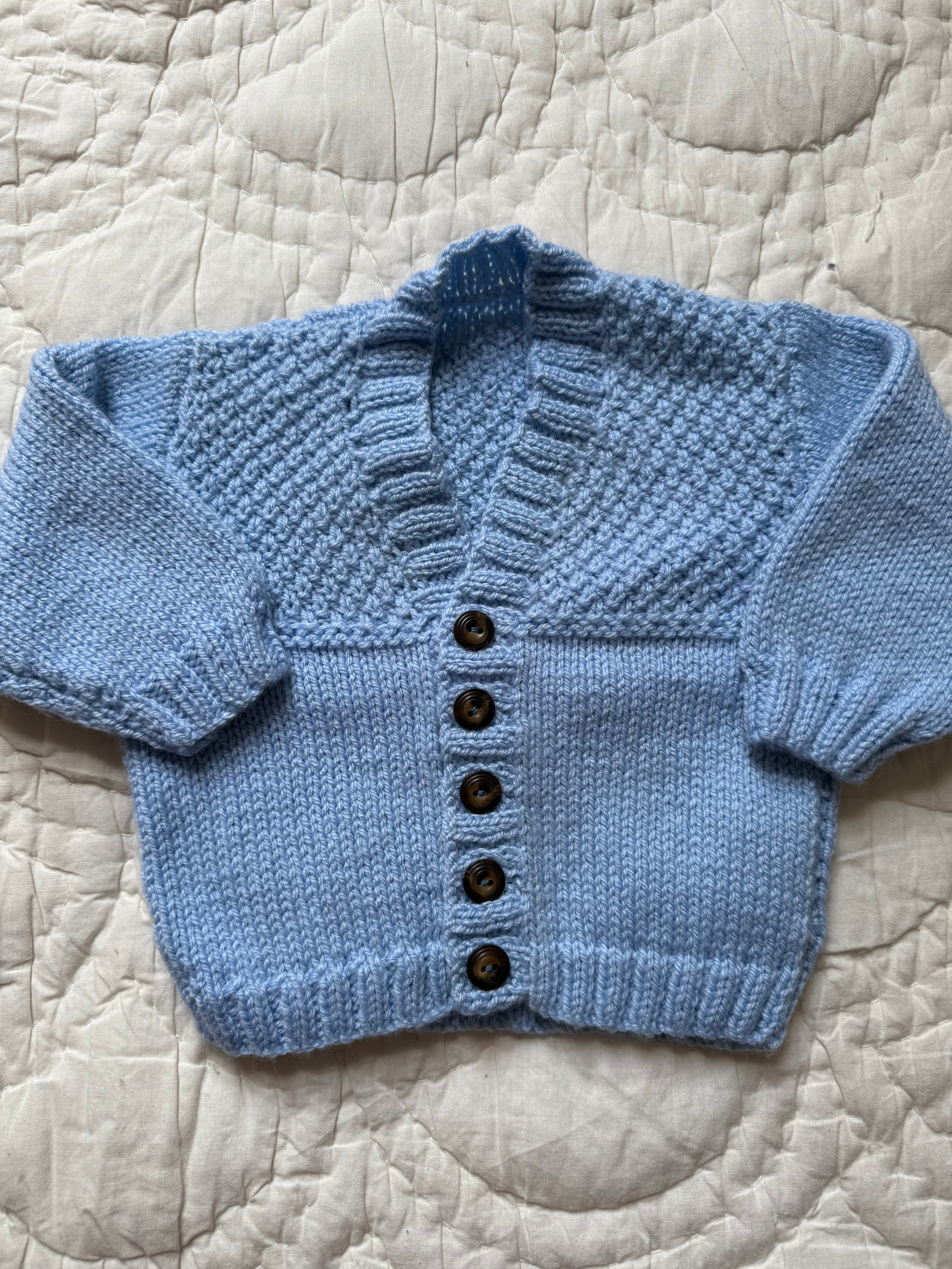 3-6 months | hand knit