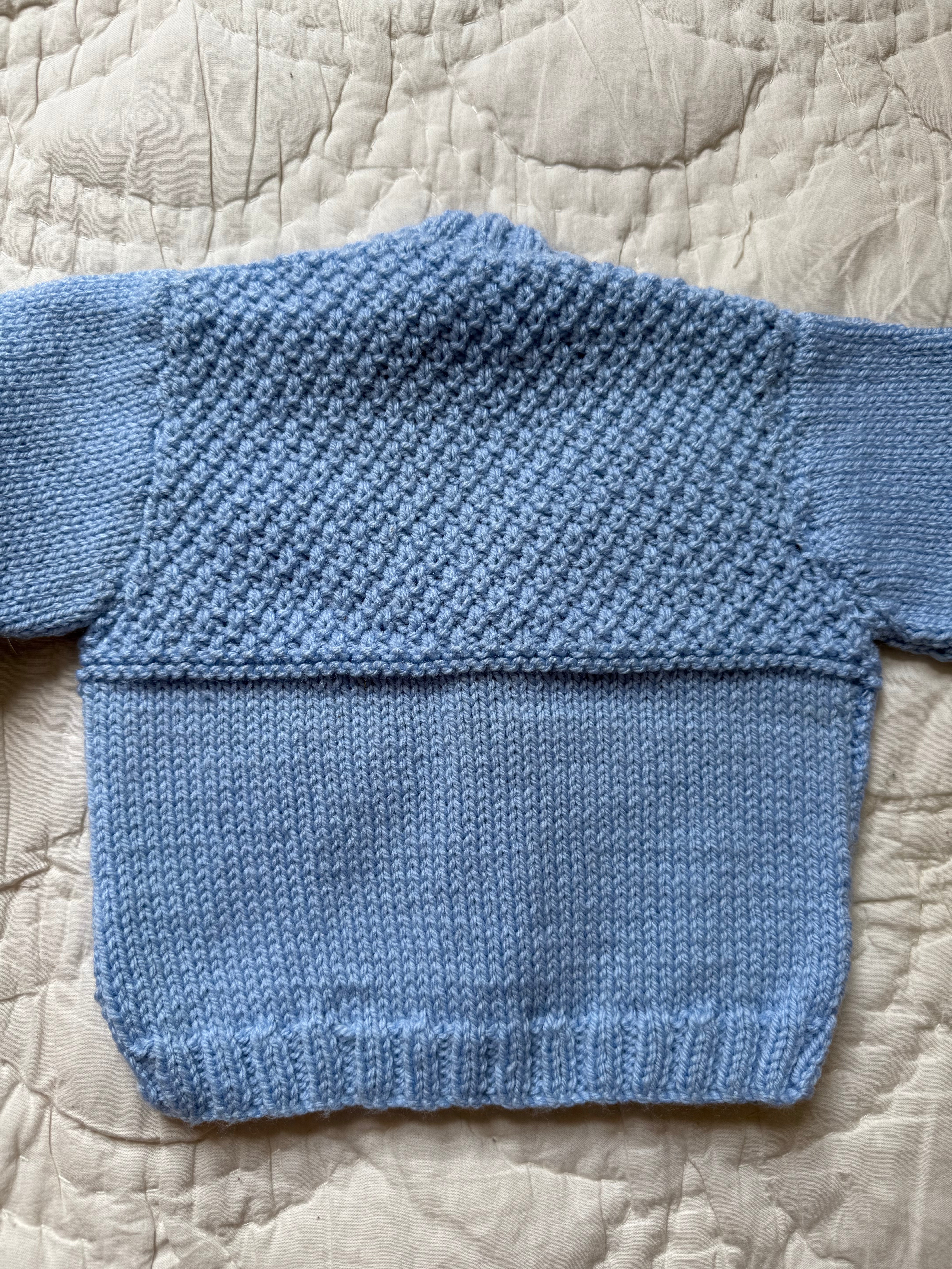 3-6 months | hand knit