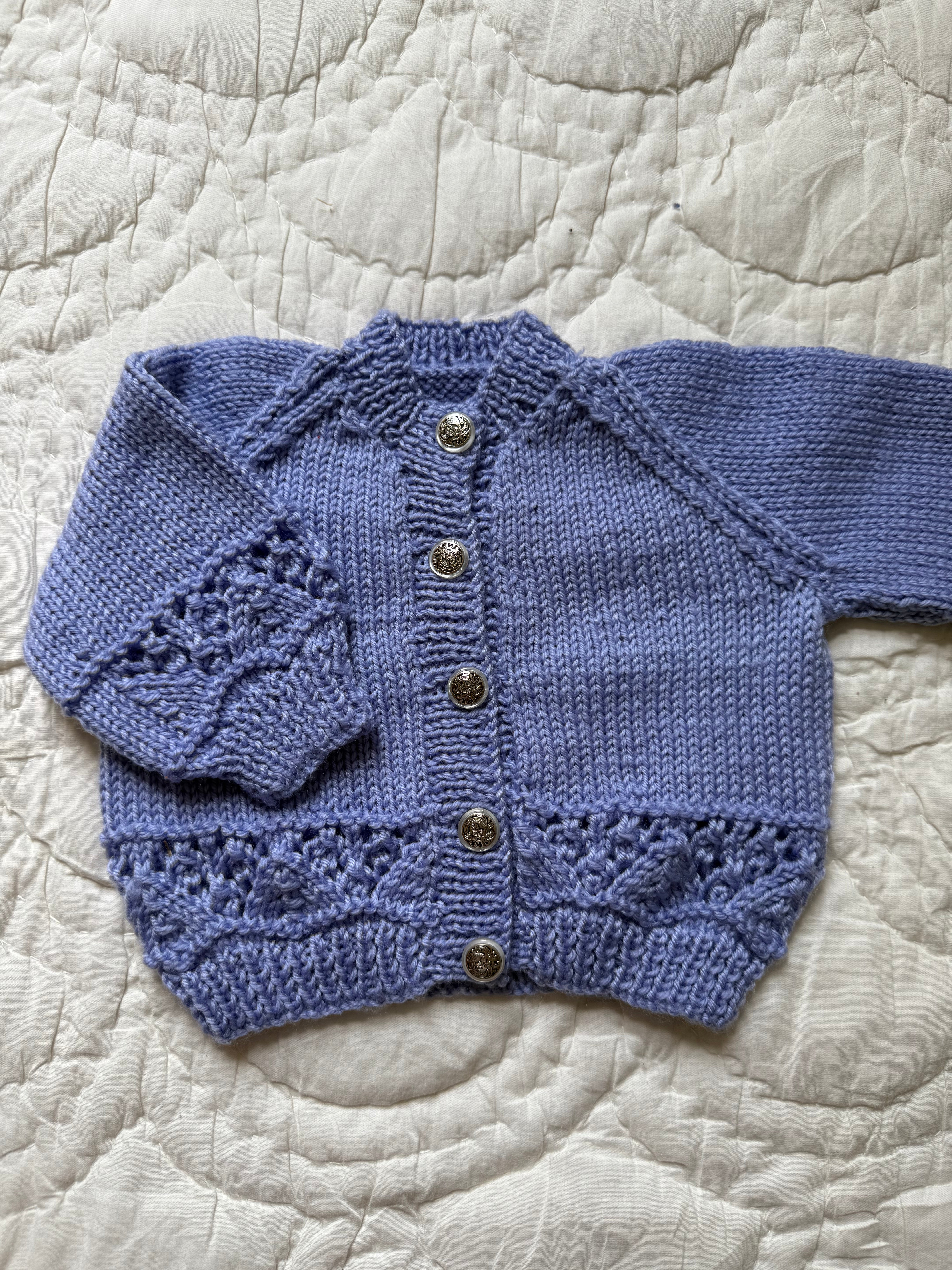 3-6 months | hand knit