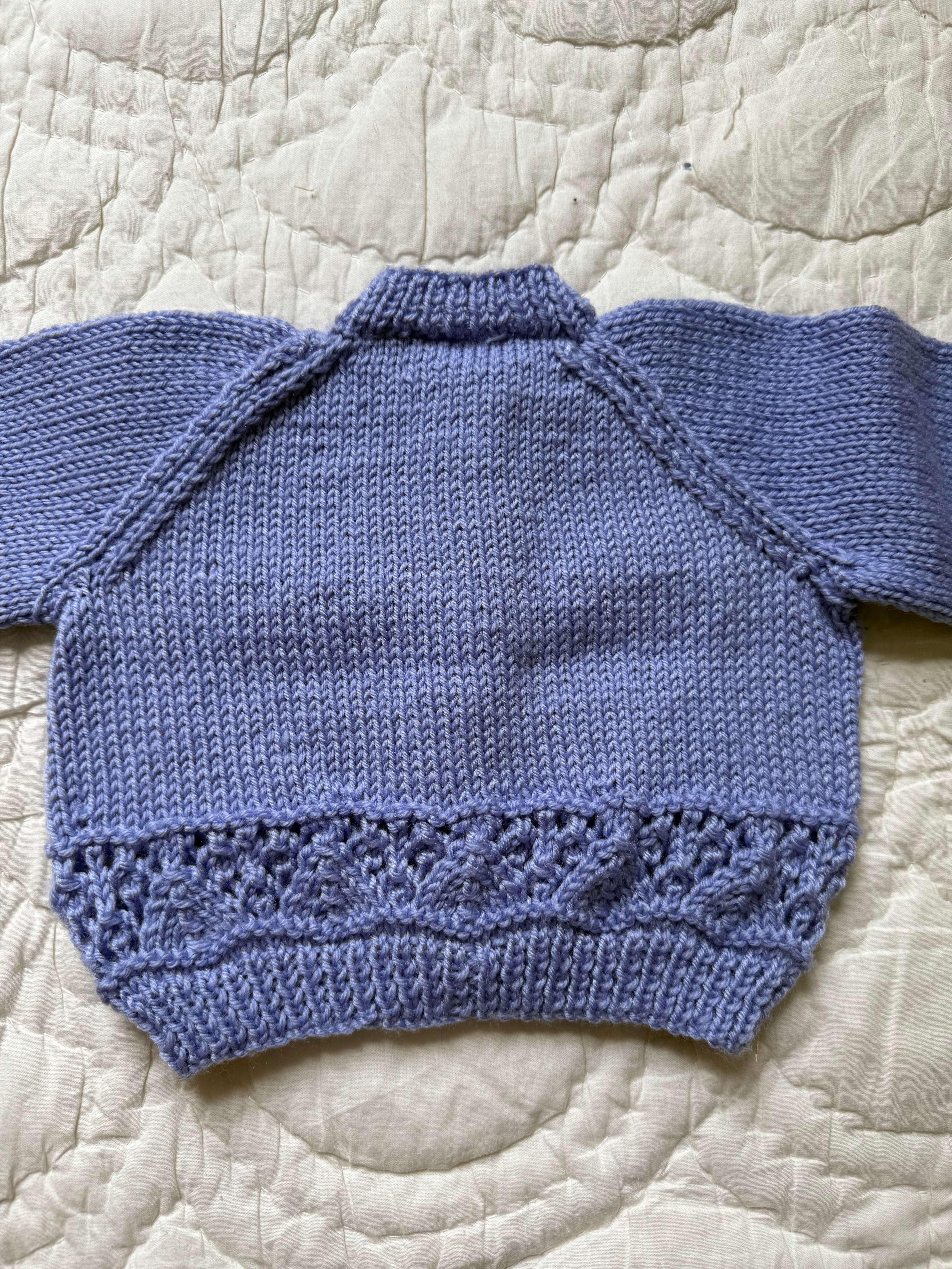 3-6 months | hand knit