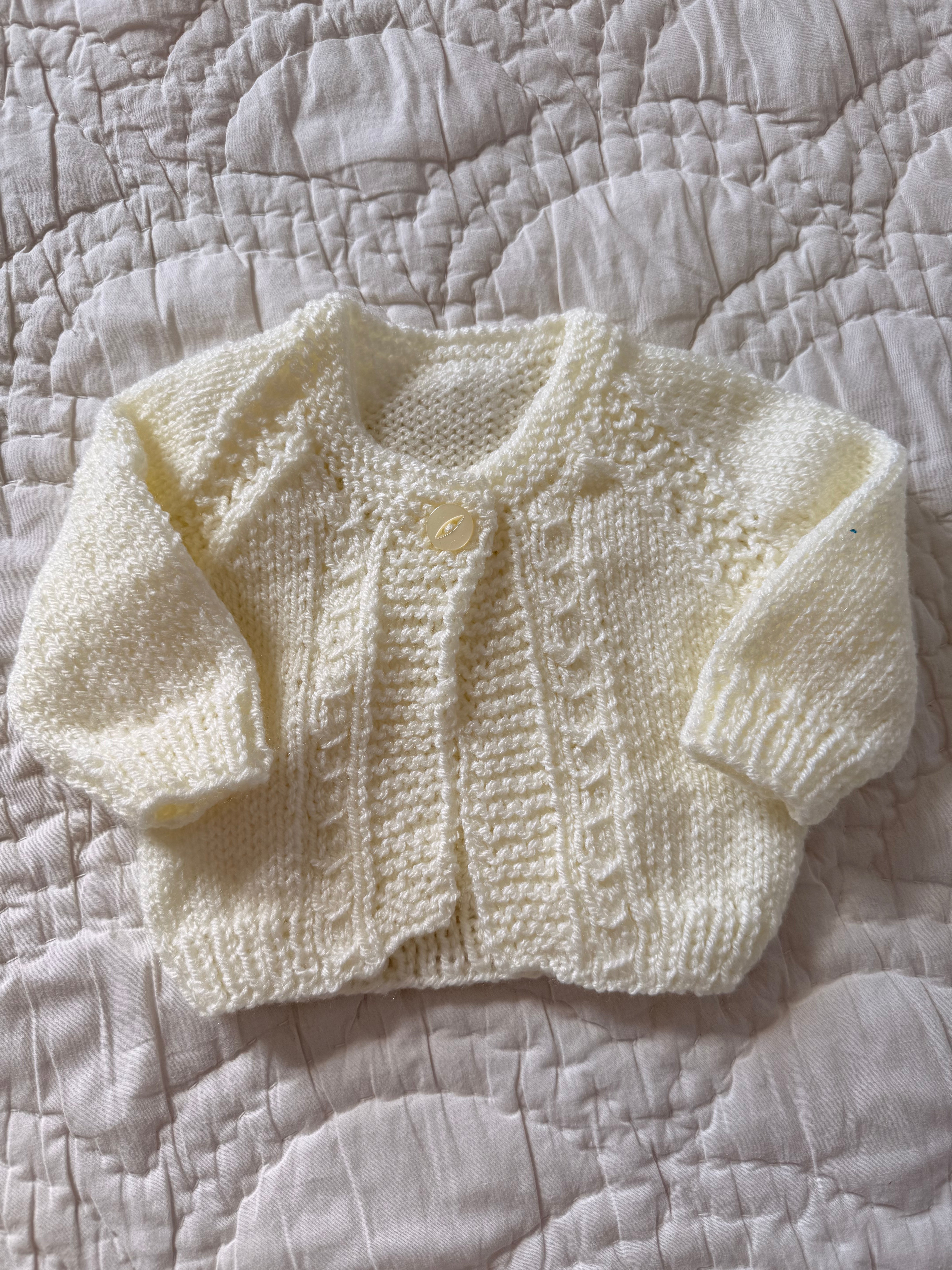 0-3 months | hand knit