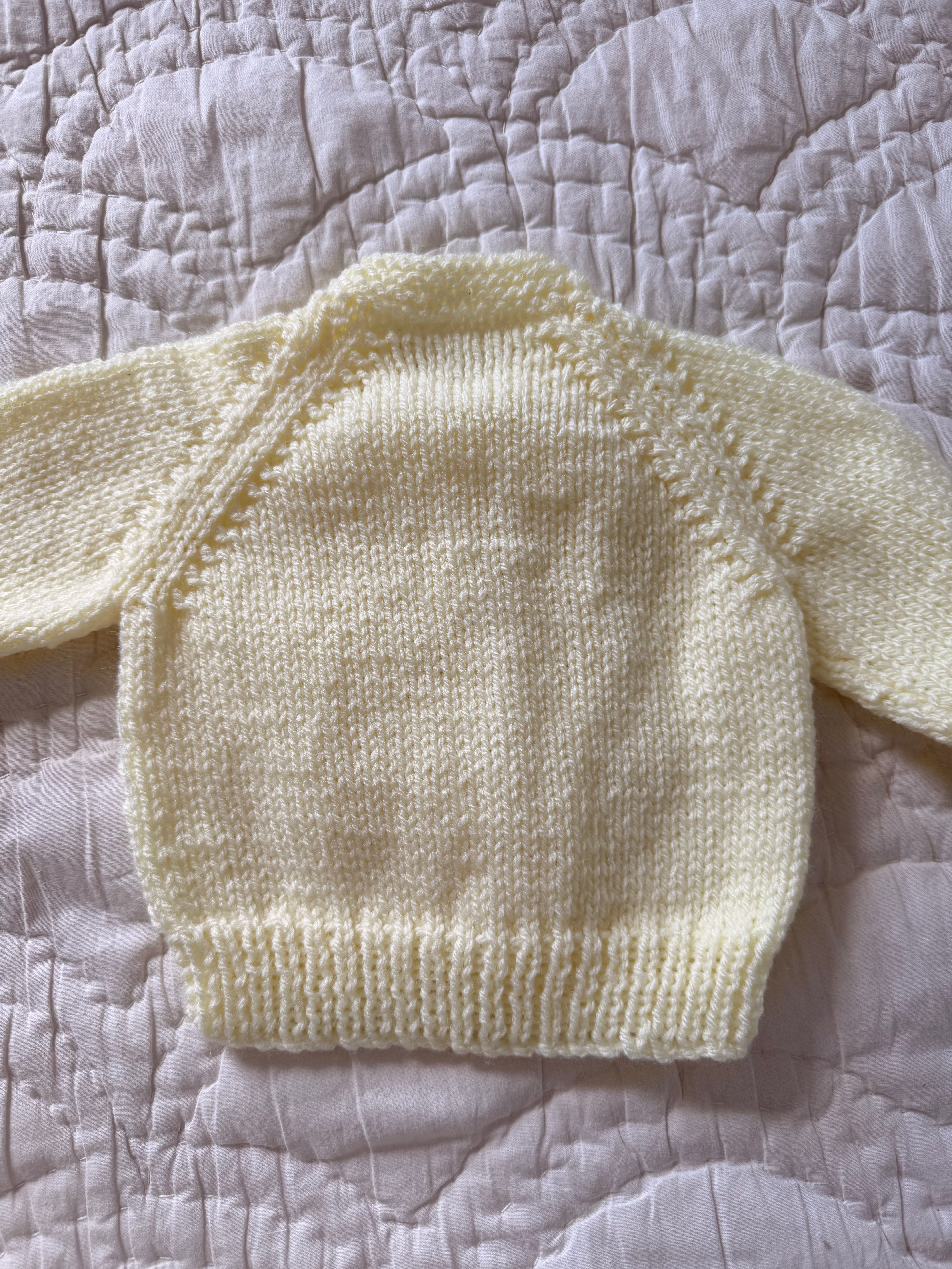0-3 months | hand knit