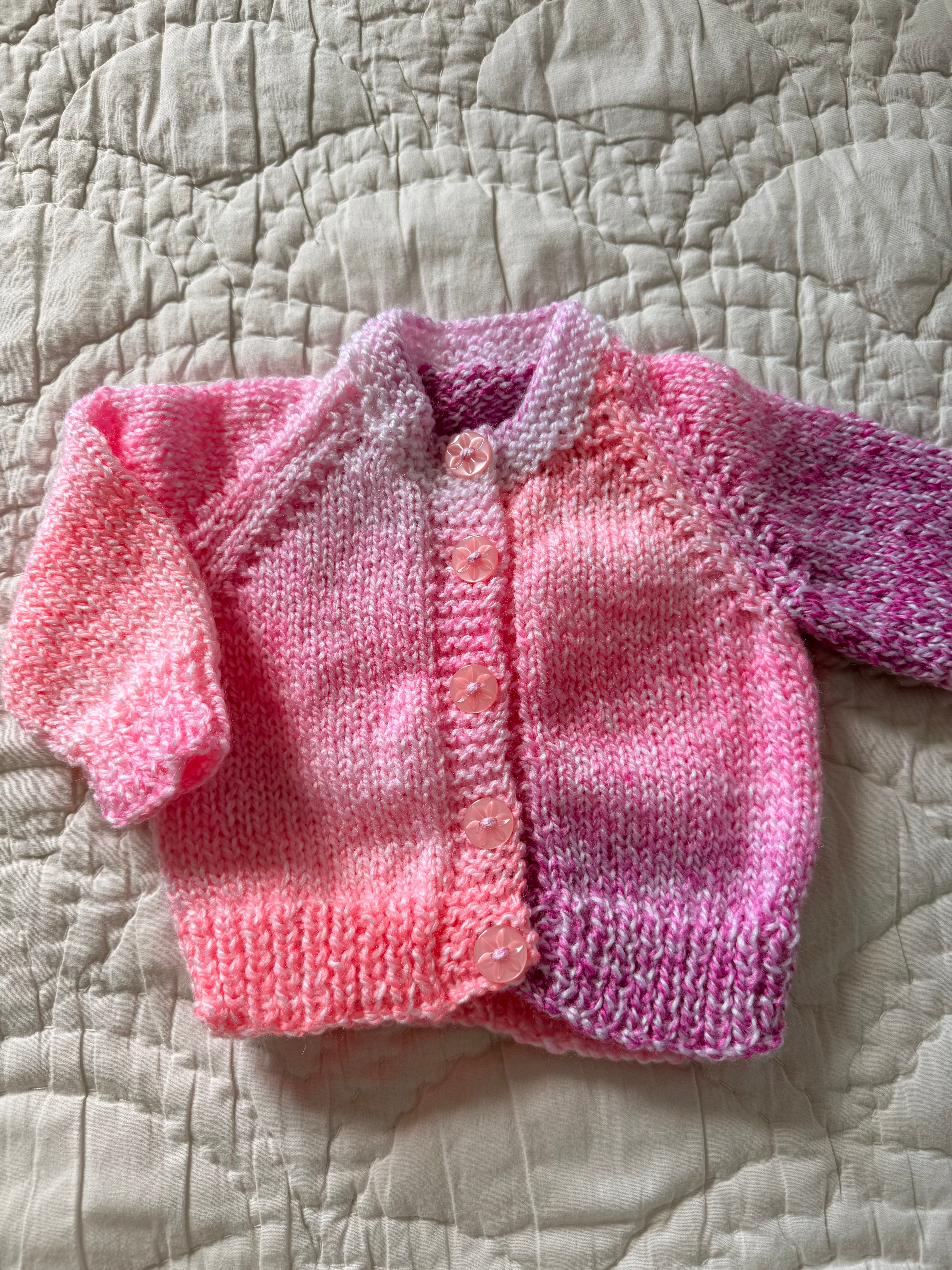 0-3 months | hand knit