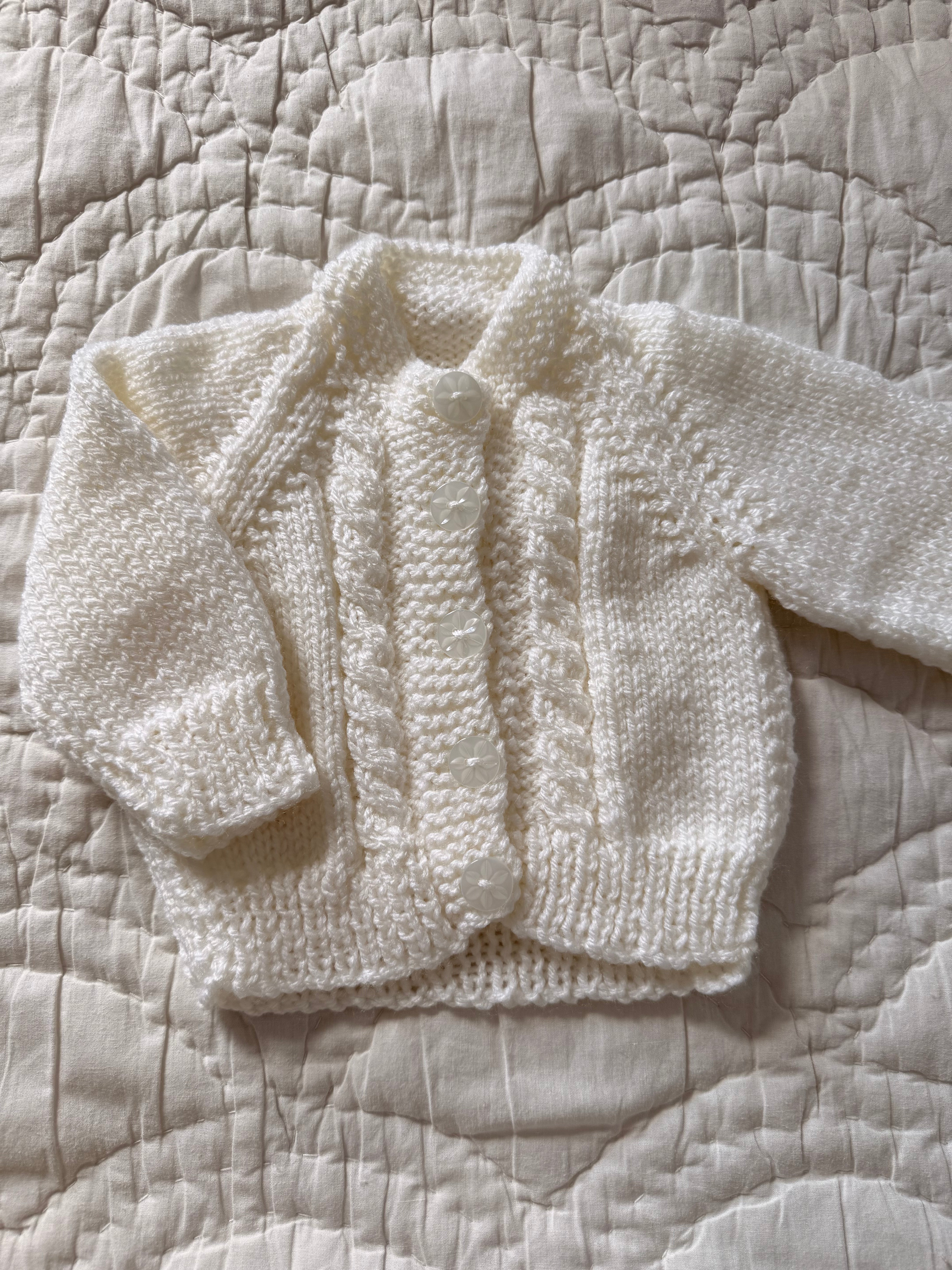 0-3 months | hand knit