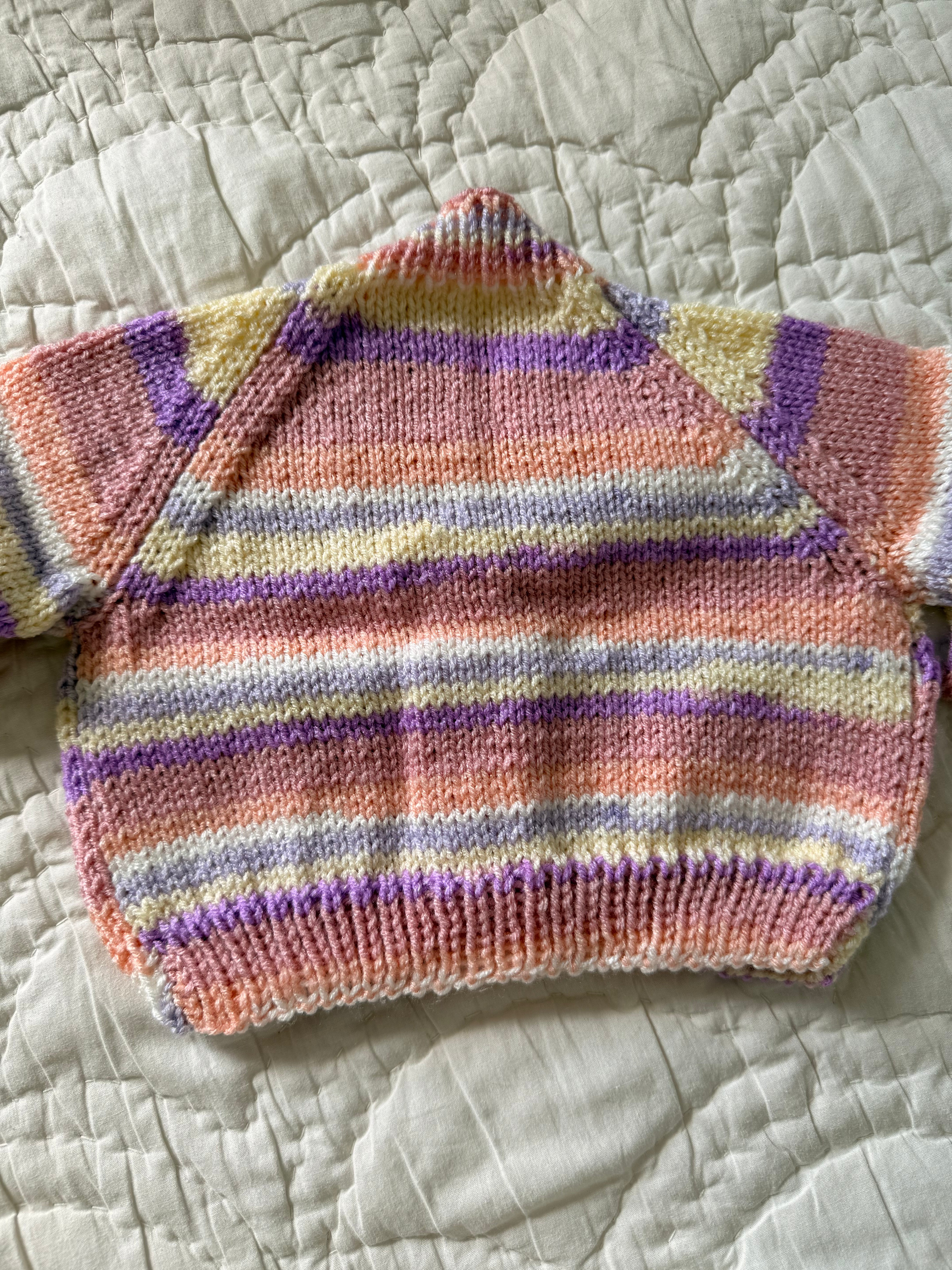 3-6 months | hand knit