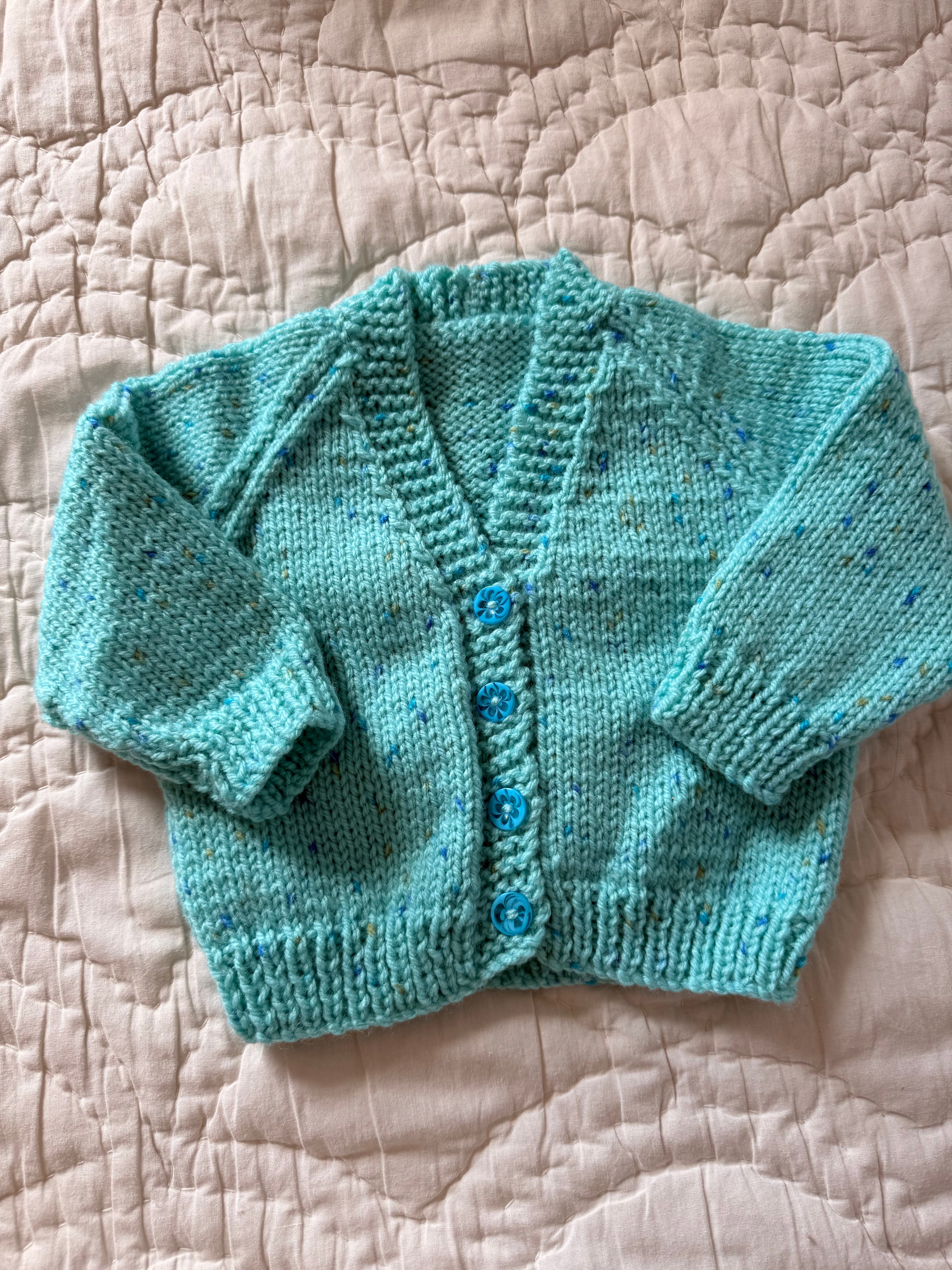 3-6 months | hand knit